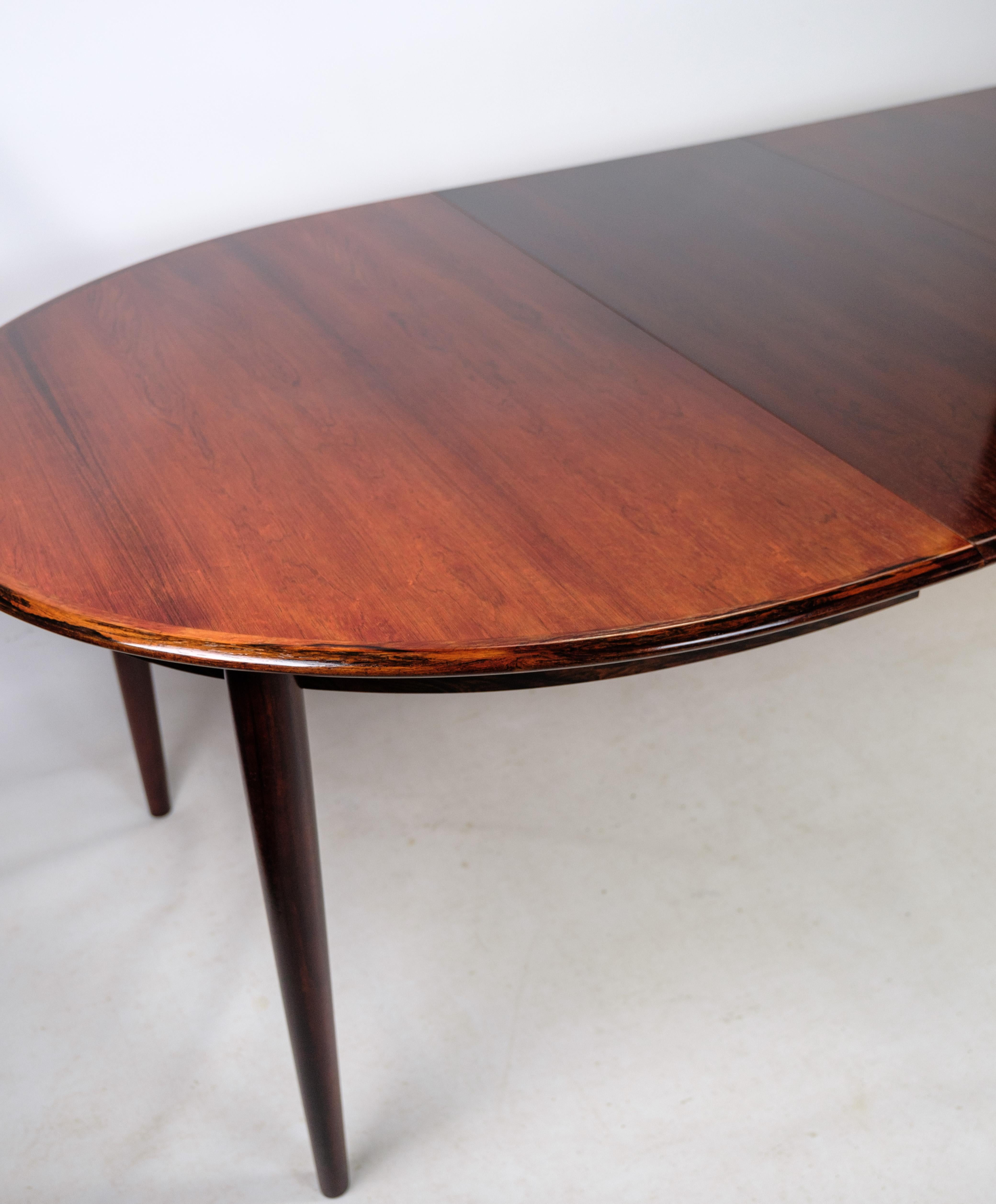 Dining Table Made In Rosewood By Arne Vodder From 1960s For Sale 4