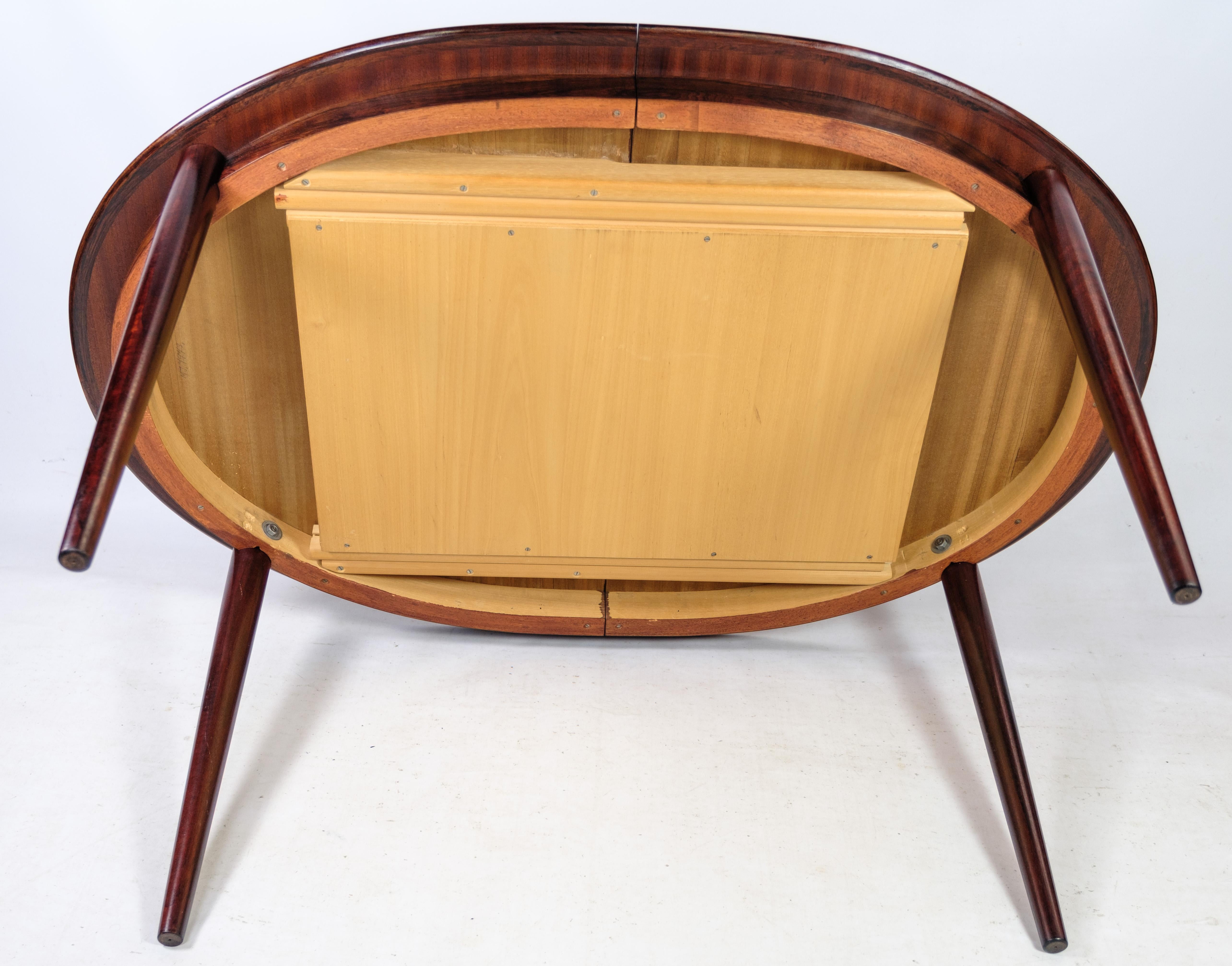 Dining Table Made In Rosewood By Arne Vodder From 1960s For Sale 5