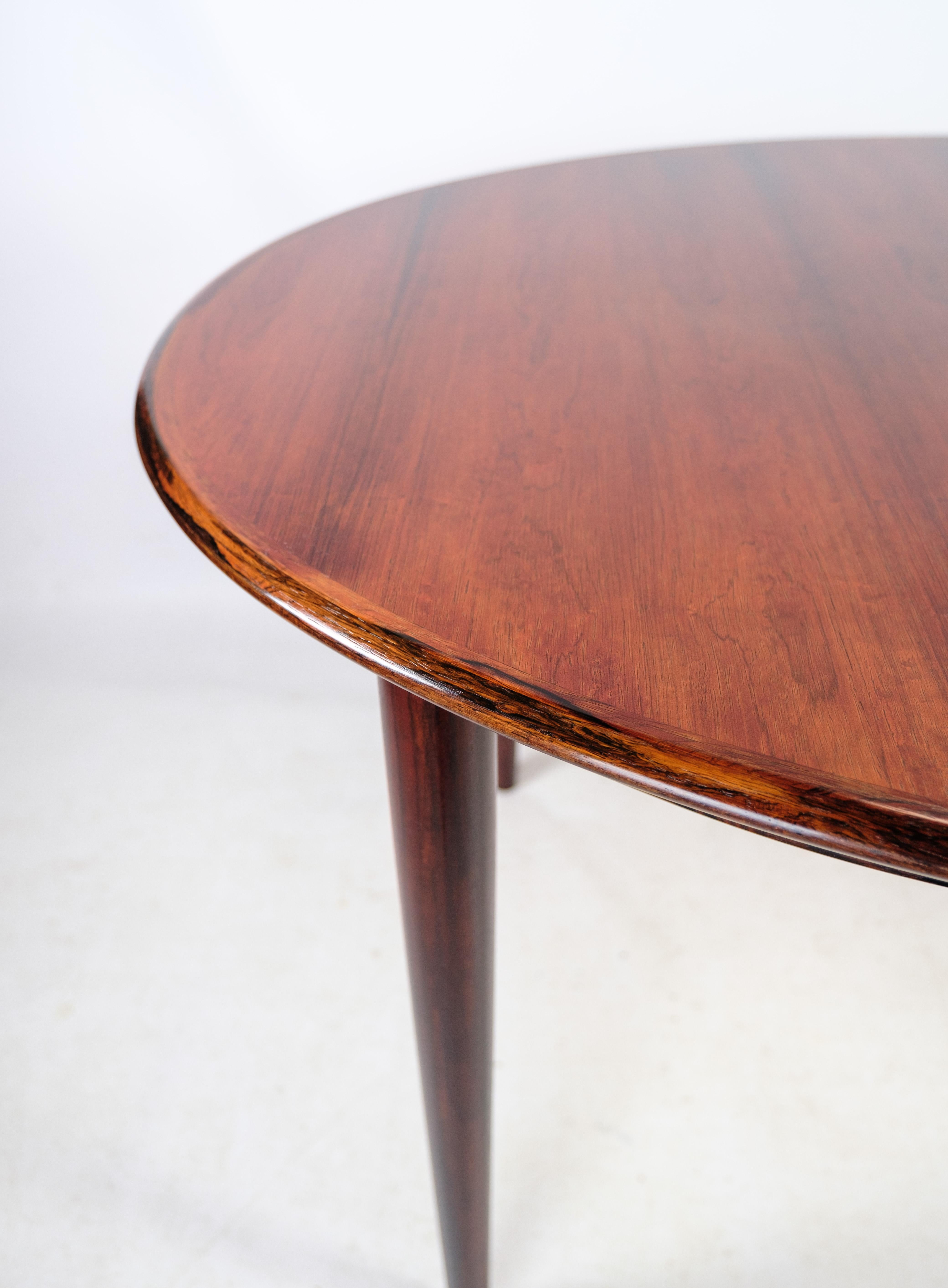 Dining Table Made In Rosewood By Arne Vodder From 1960s For Sale 1
