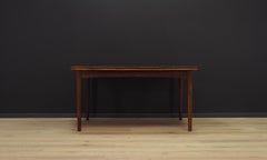 Dining Table Rosewood Vintage Danish Design, 1960s