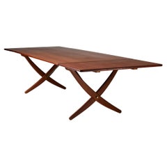 Dining table ‘Sabre Leg’ designed by Hans J. Wegner for Andreas Tuck, Denmark