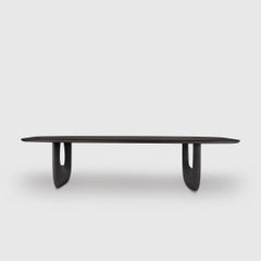 Dining Table 'Savignyplatz' by Man of Parts, Black Oak, 320 cm