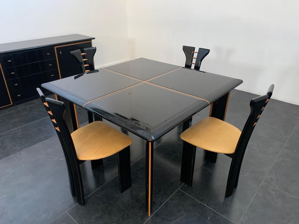 Dining Table Set by Pierre Cardin for Roche Bobois, 1970s, Set of 6 For Sale 2