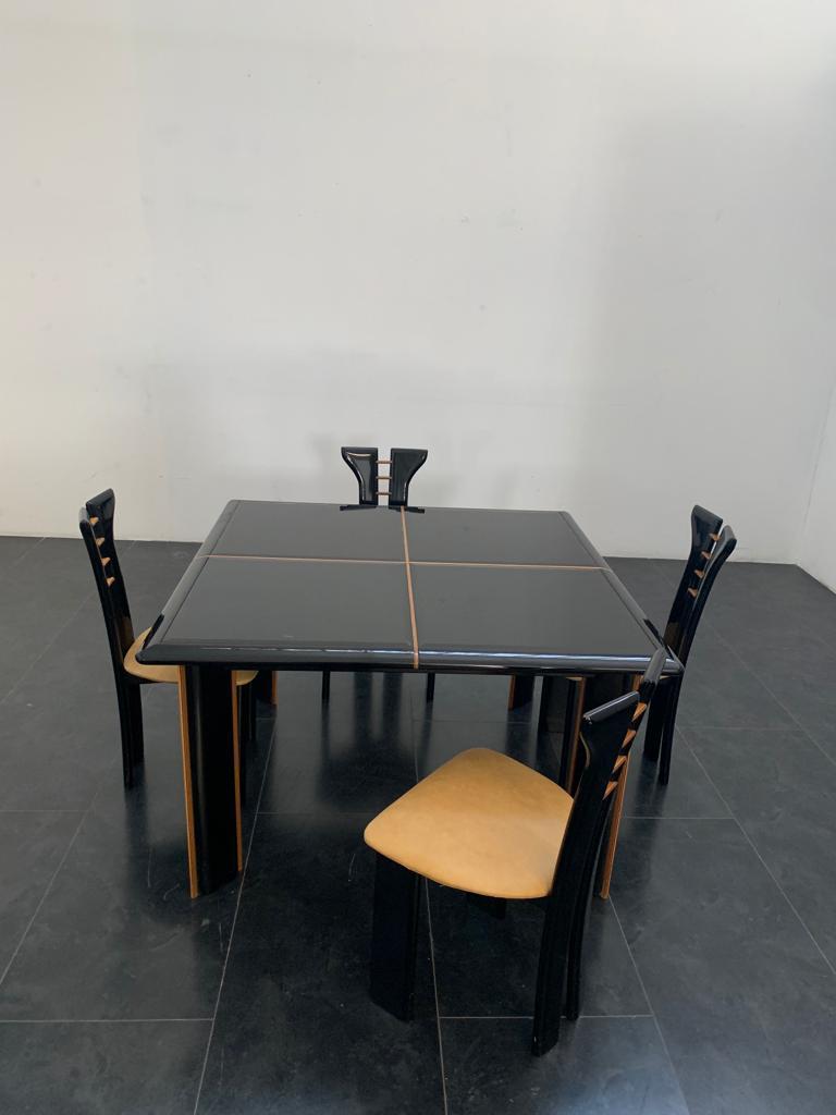 Dining Table Set by Pierre Cardin for Roche Bobois, 1970s, Set of 6 For Sale 2