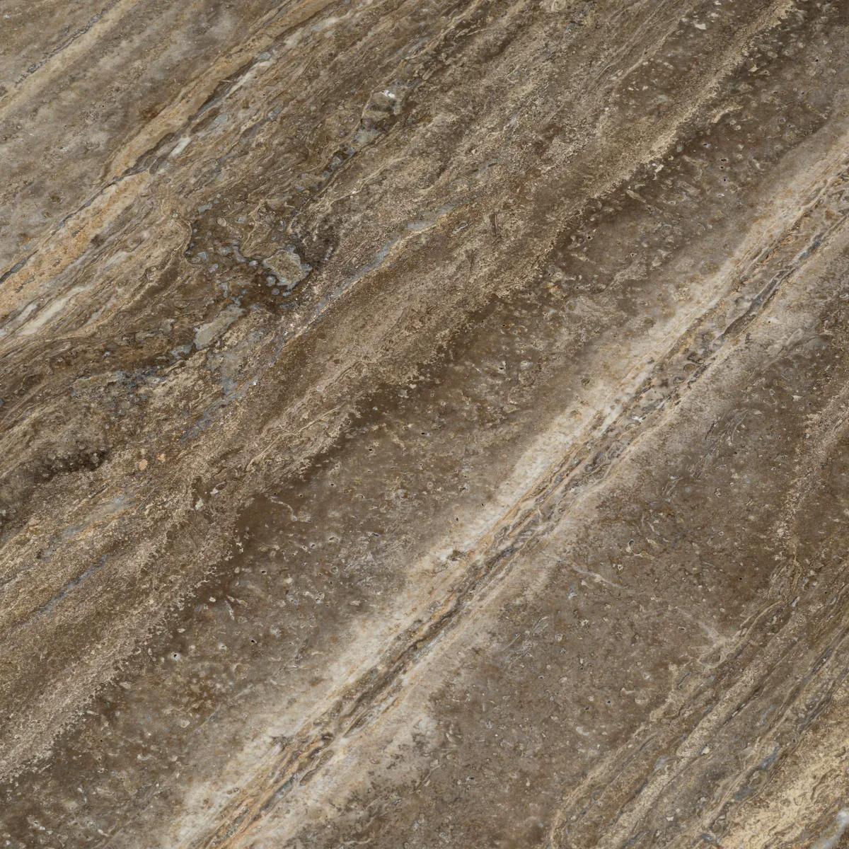 Dining Table – Silver Travertine stone en vente 1