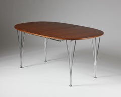 Dining table Superellips Designed by Bruno Mathsson 1960s