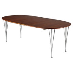 Table de salle à manger Superellips Designed by Bruno Mathsson 1960s