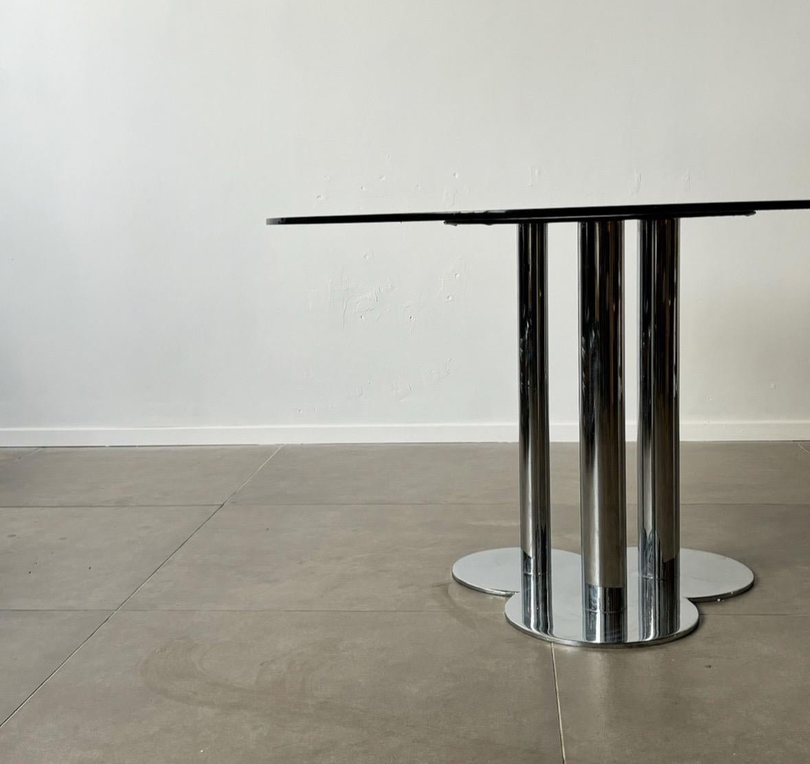 20th Century Dining table Table designed by Sergio Asti for Poltronova, Italy, 1970s For Sale