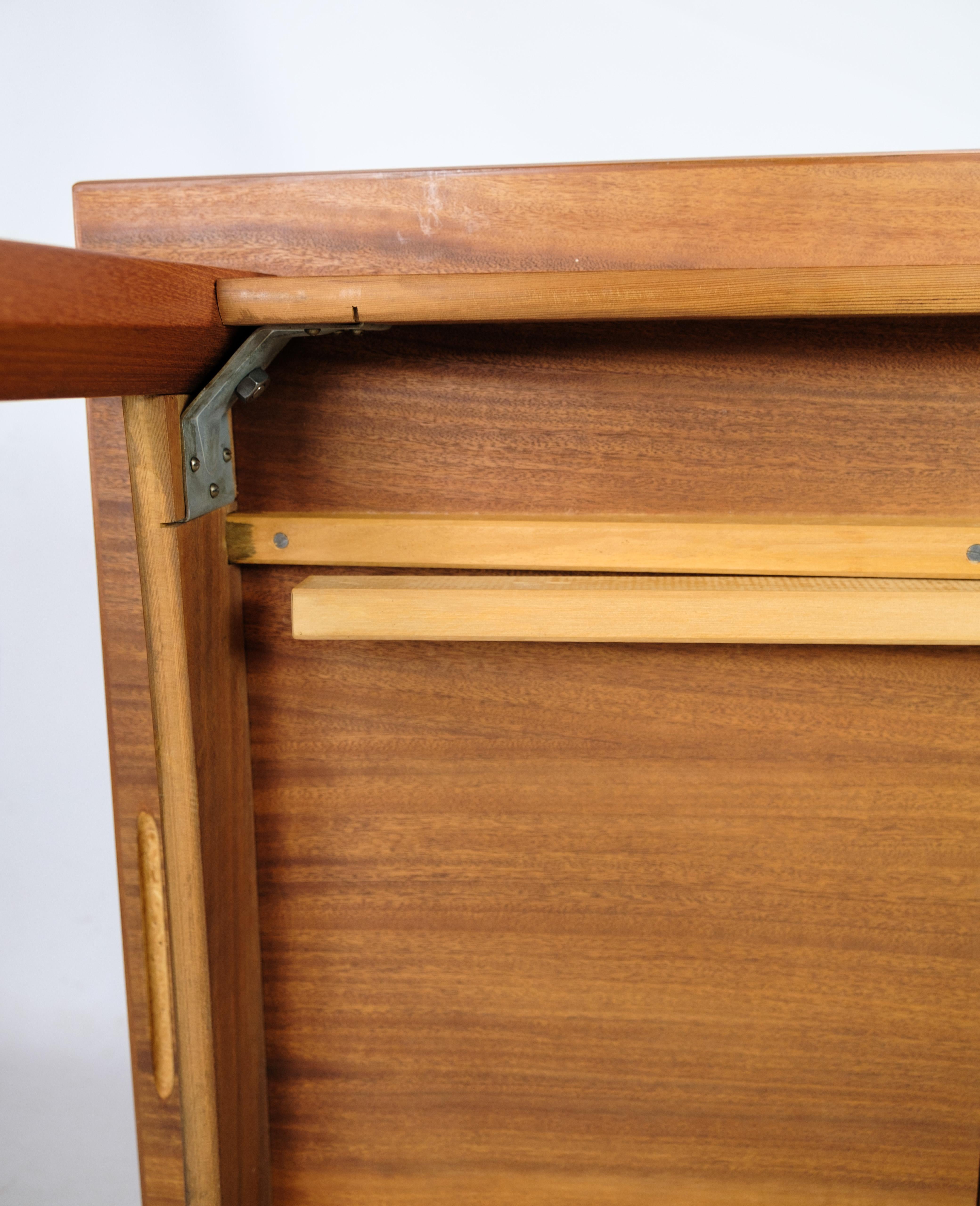 Dining Table, Teak, Dutch Extension, Danish Design, 1960 For Sale 8