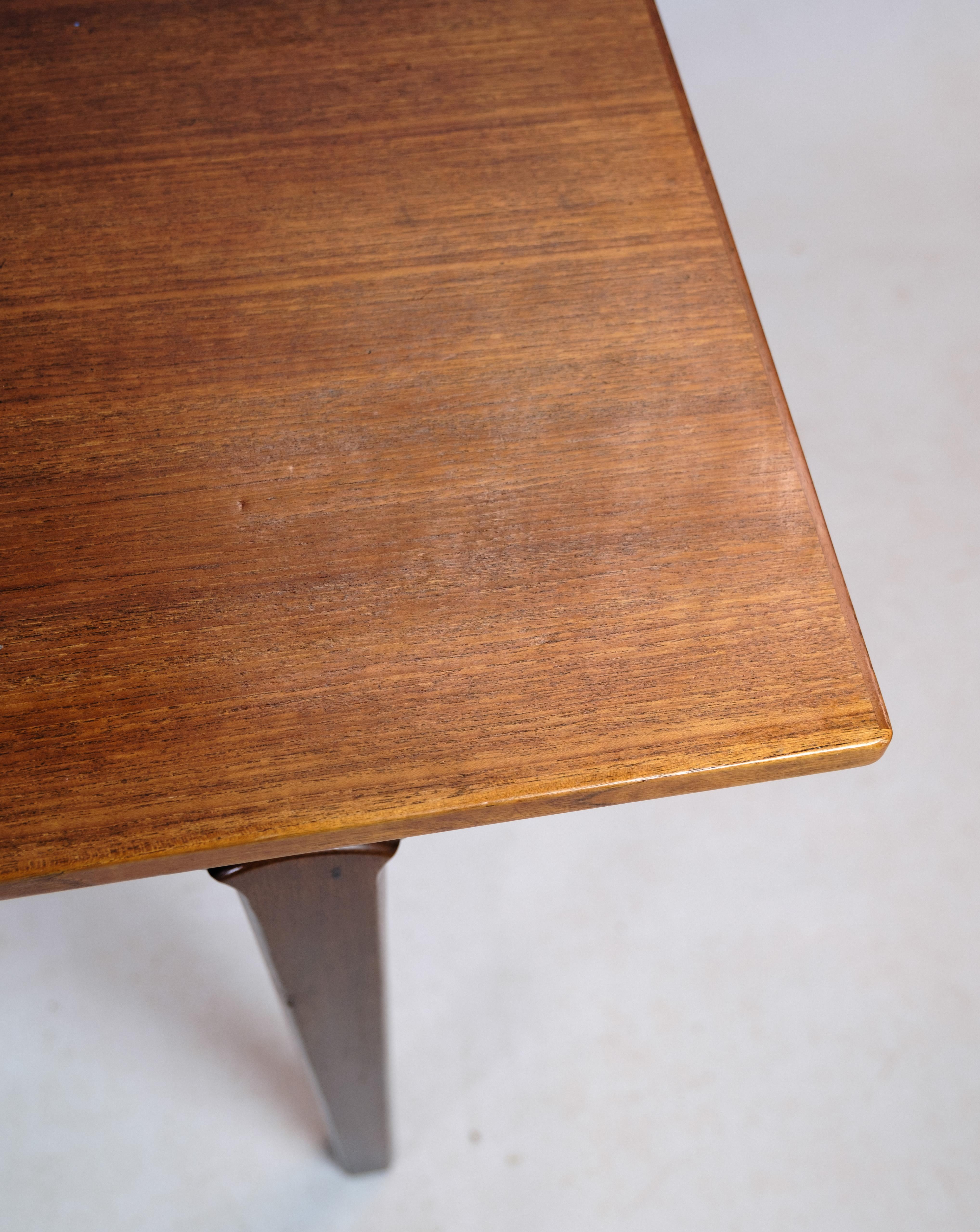 Mid-20th Century Dining Table, Teak Pull, Dutch Extension, Danish Design, 1960 For Sale