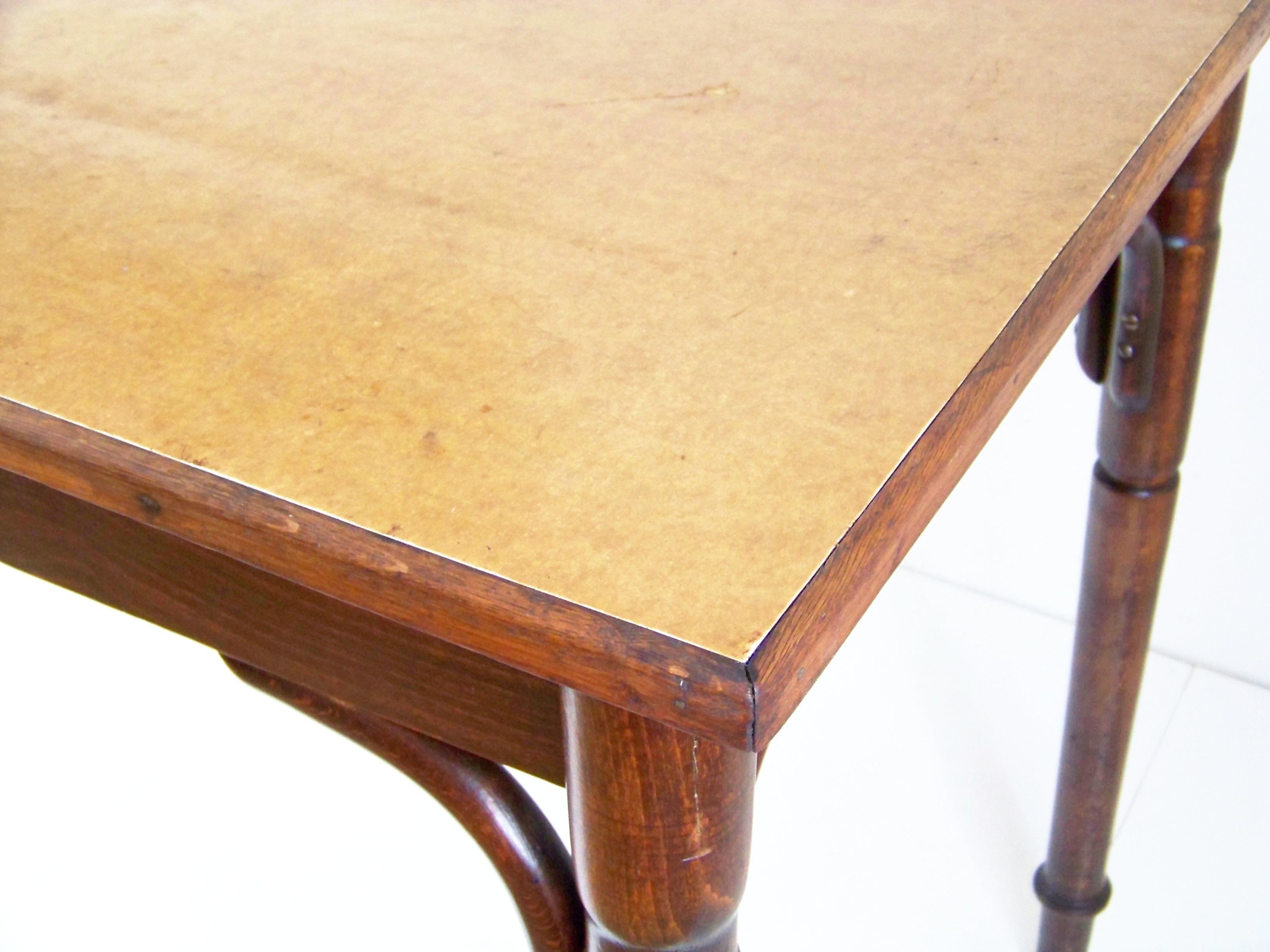 Austrian Dining Table Thonet from Pilsen Castle in Bohemia, circa 1920