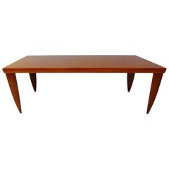 Dining Table to seat 6-8 - Late 20th Century Solid Cherrywood 