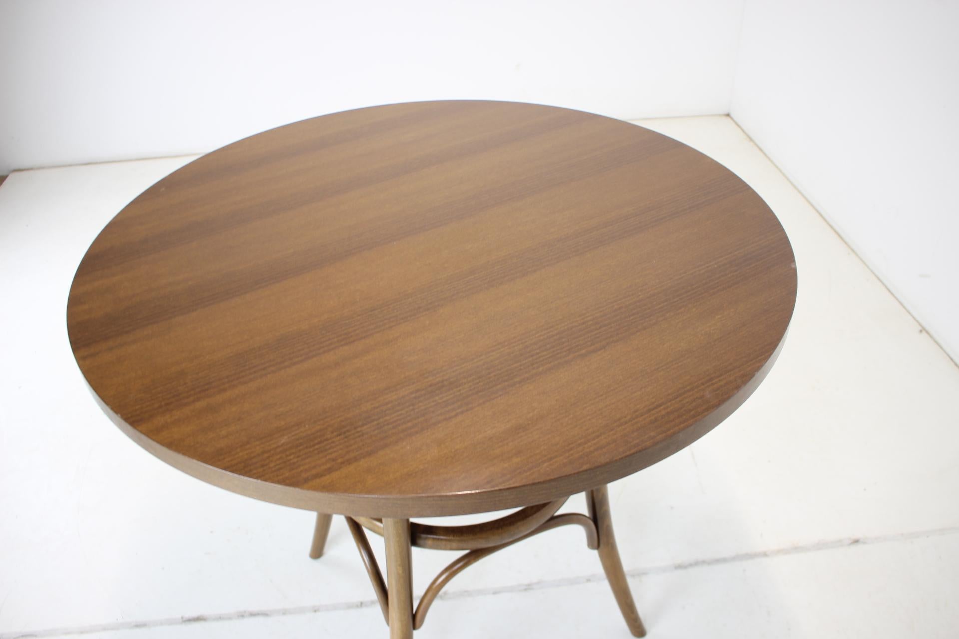 Wood  Dining Table/ TON, 1990's For Sale