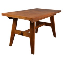 Dining table, "Type 100", René Gabriel, 1940s, France