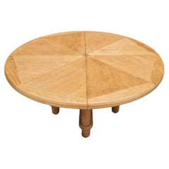 Dining table "Victorine" with 2 extensions by Guillerme et Chambron