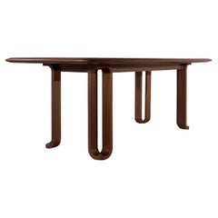 Yaprak Collection Dining Table, Walnut & Oak, Modern Design, Europe