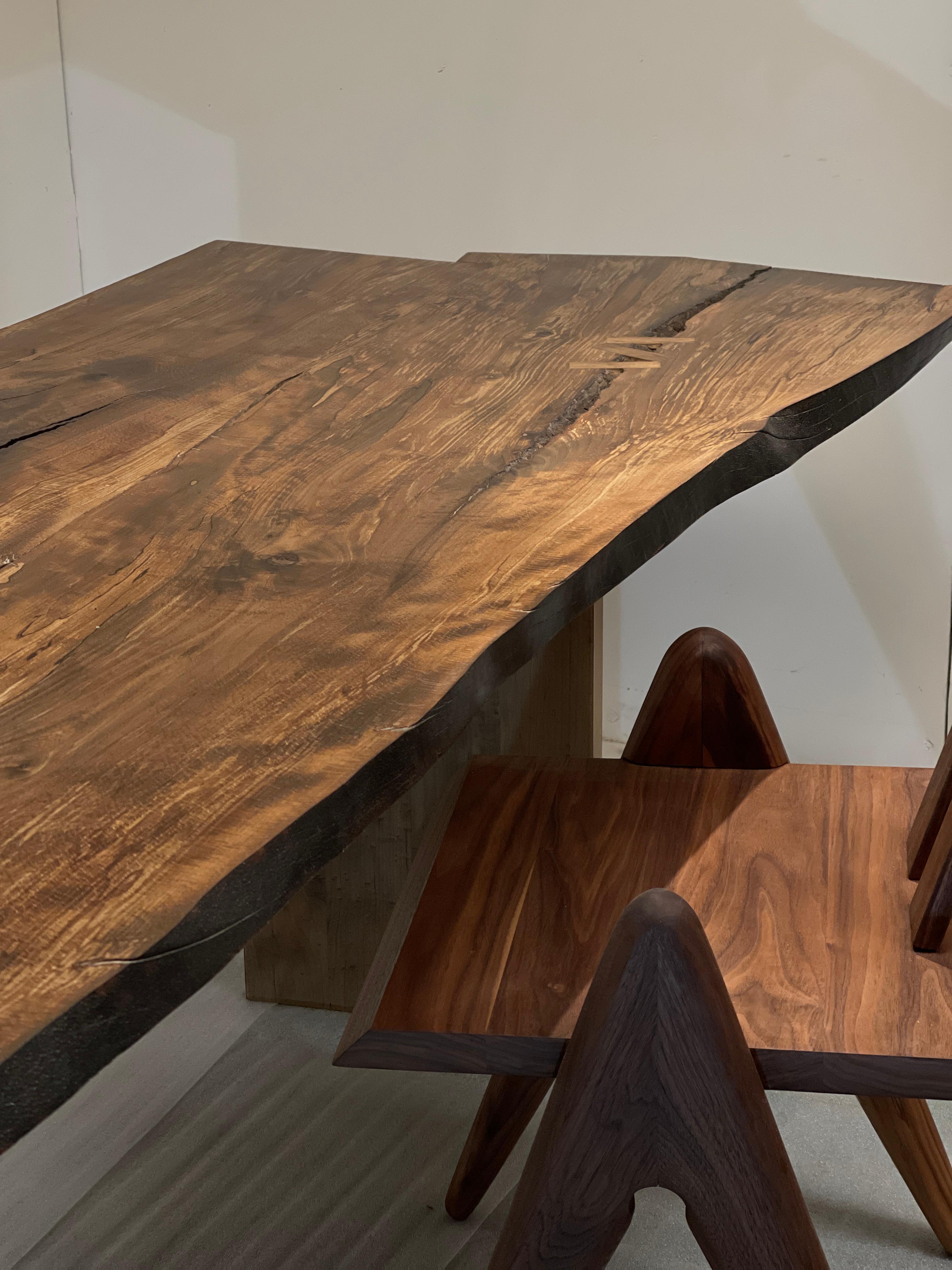 Mesa de comedor waney edge arce en venta 2