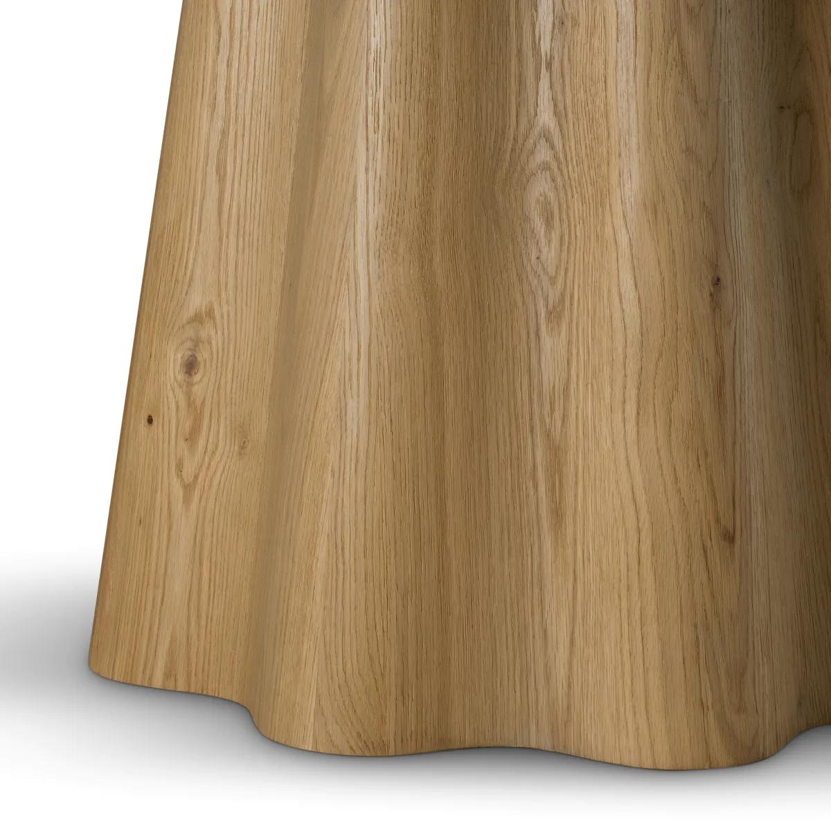 XXIe siècle et contemporain Table de salle à manger - Placage Chêne Chaud en vente