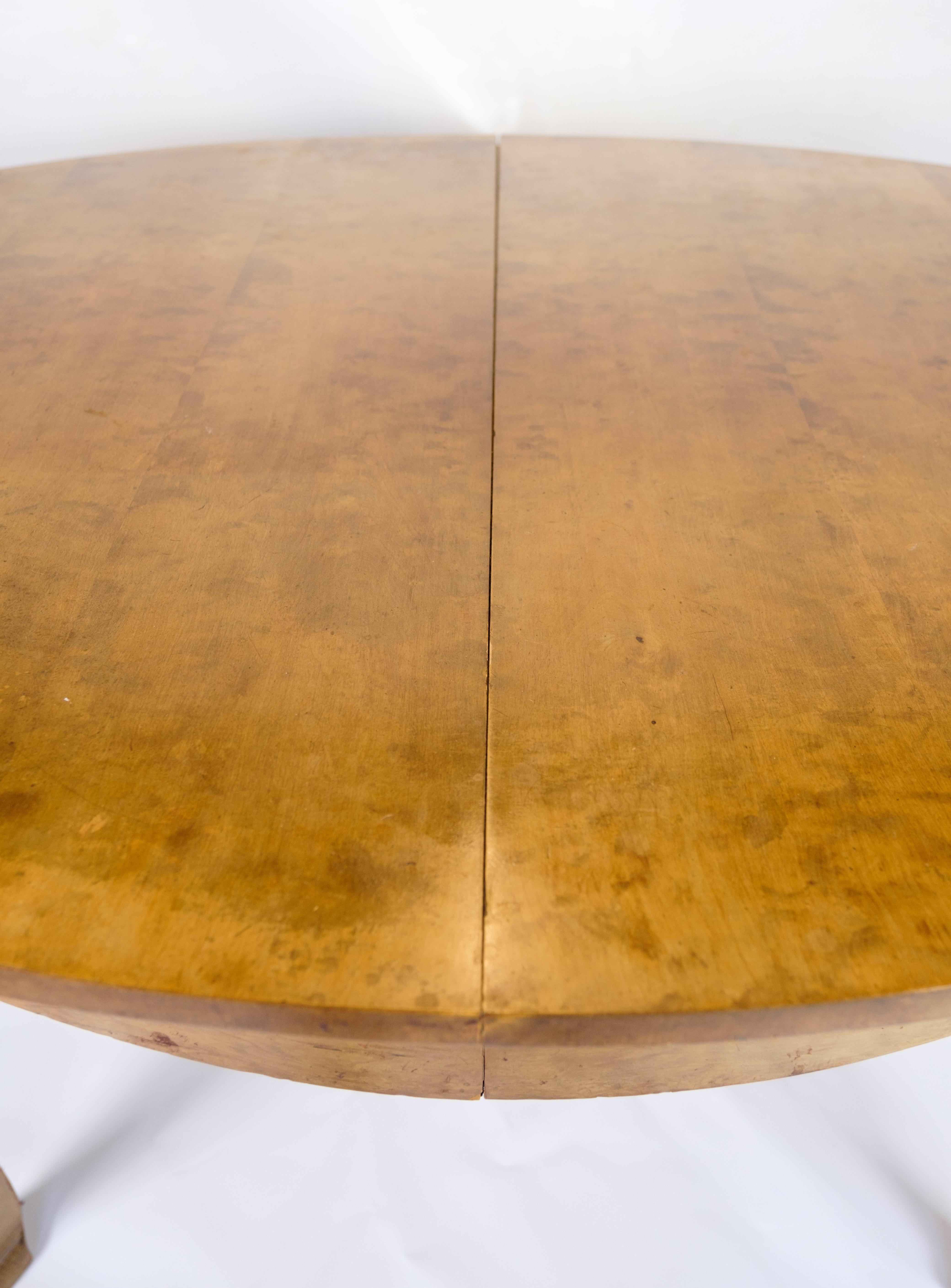 birch wood dining table
