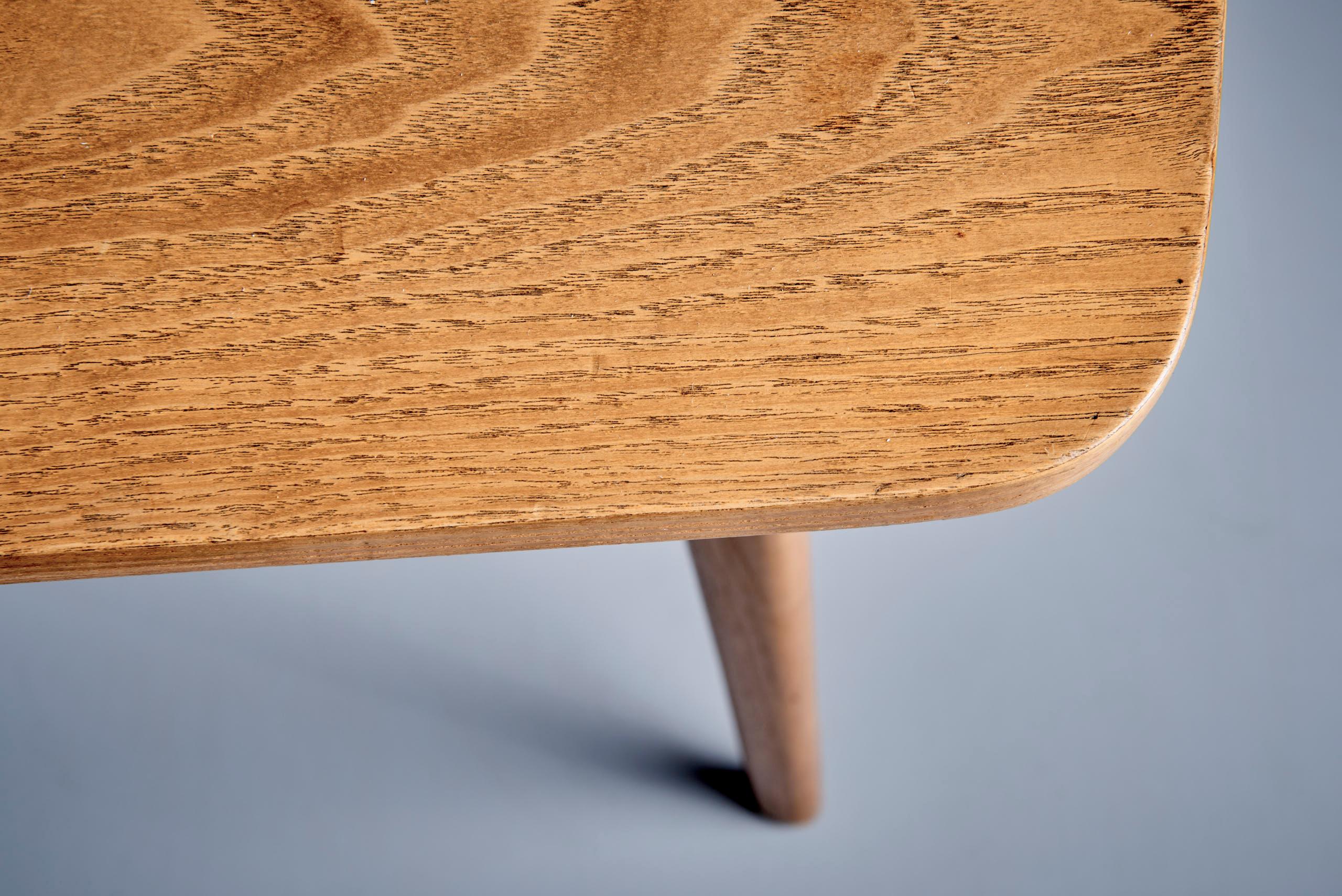 Boxwood Dining Table with ash veneer top For Sale