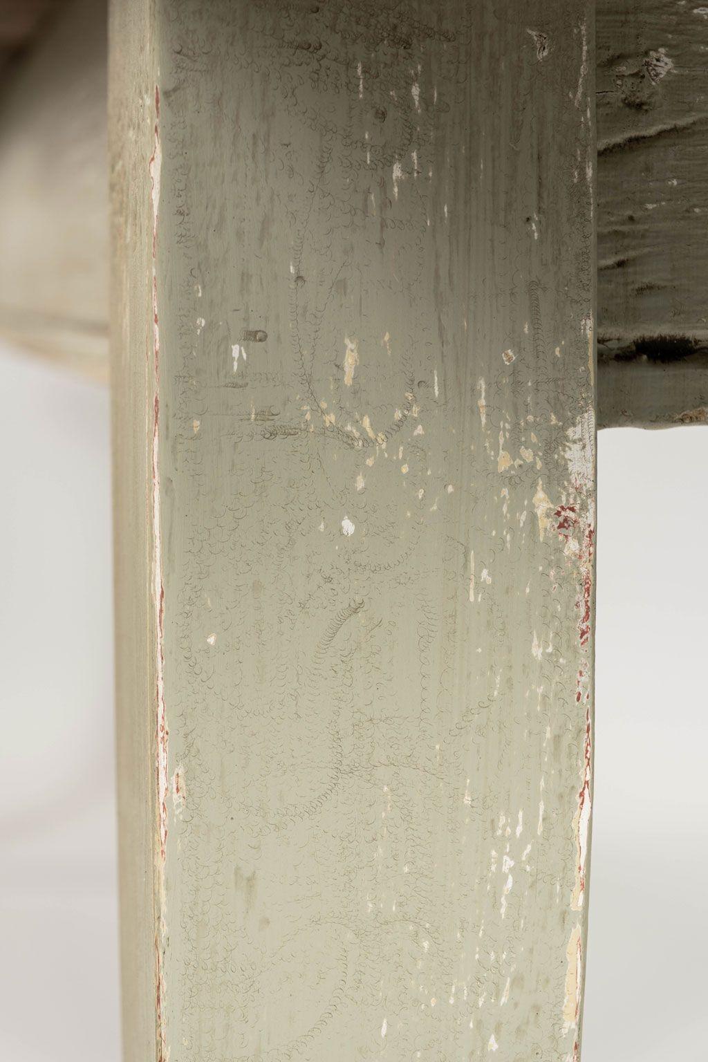 Dining Table with Burl Elm Two-Plank Top en vente 3