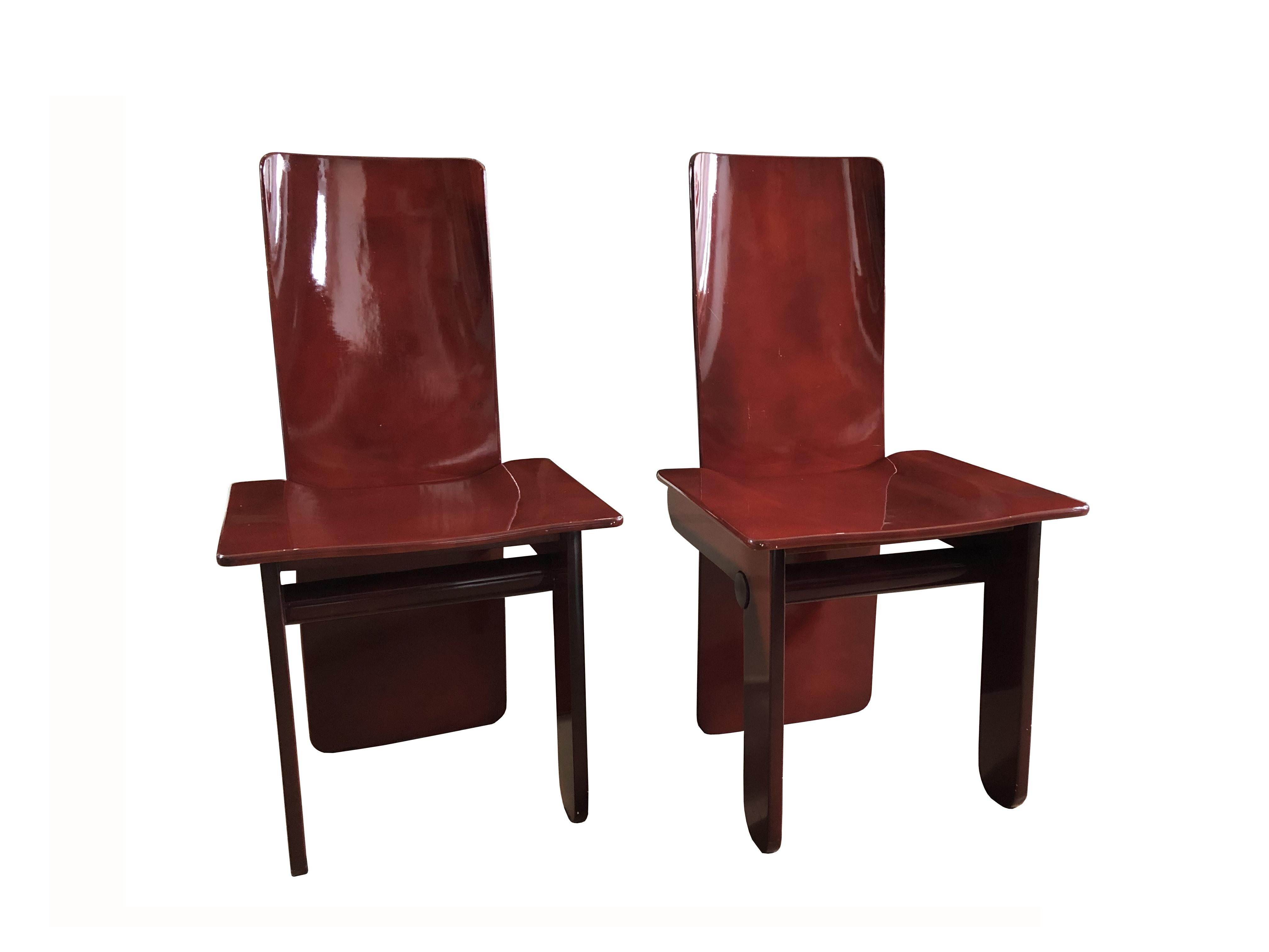 Table de salle à manger avec chaises, Italie années 70 en vente 3