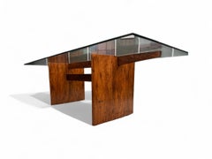 Dining Table with Curved Legs by Joaquim Tenreiro, 1950's