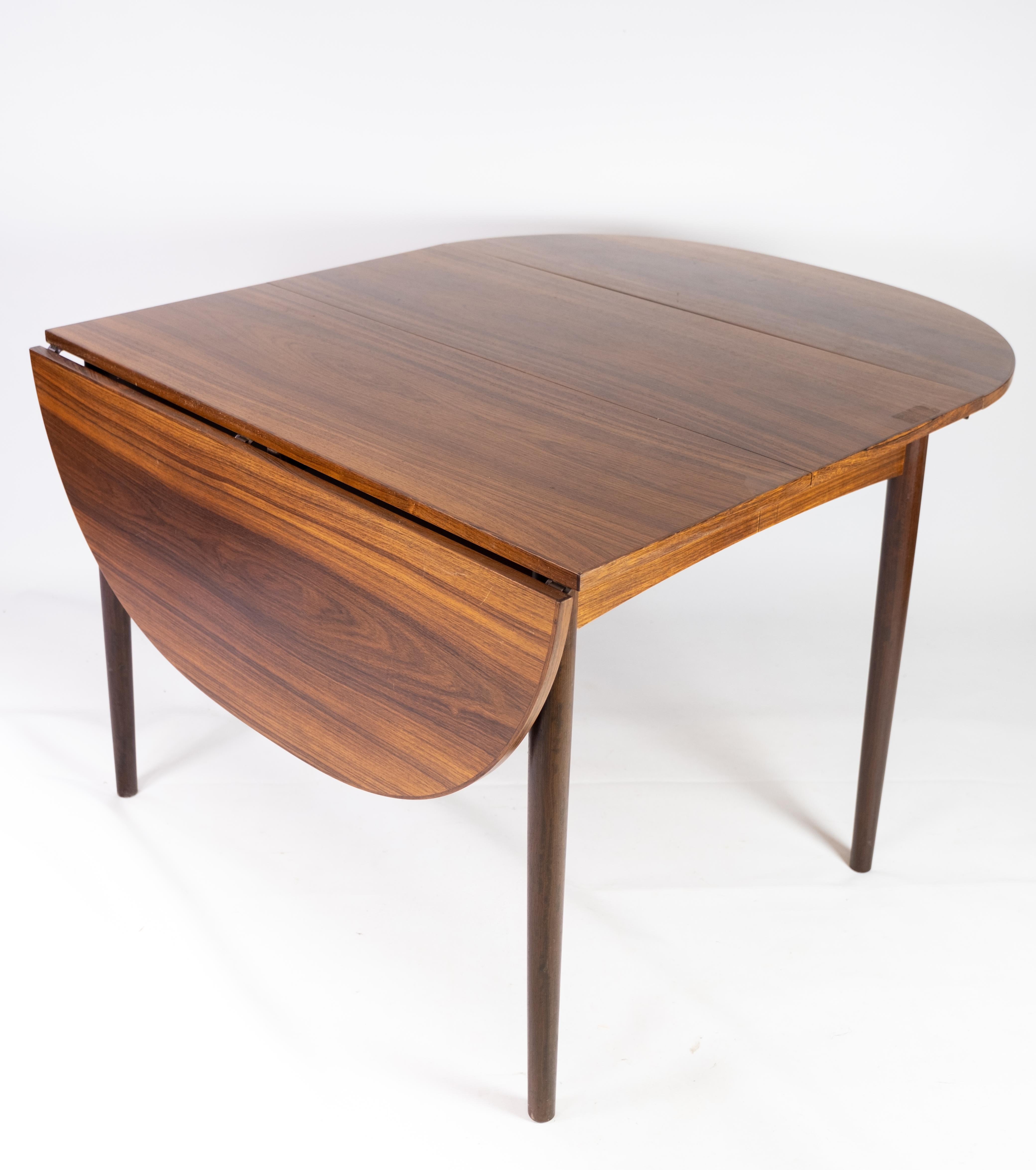 Dining Table with Extension in Rosewood Designed by Arne Vodder from the 1960s 5