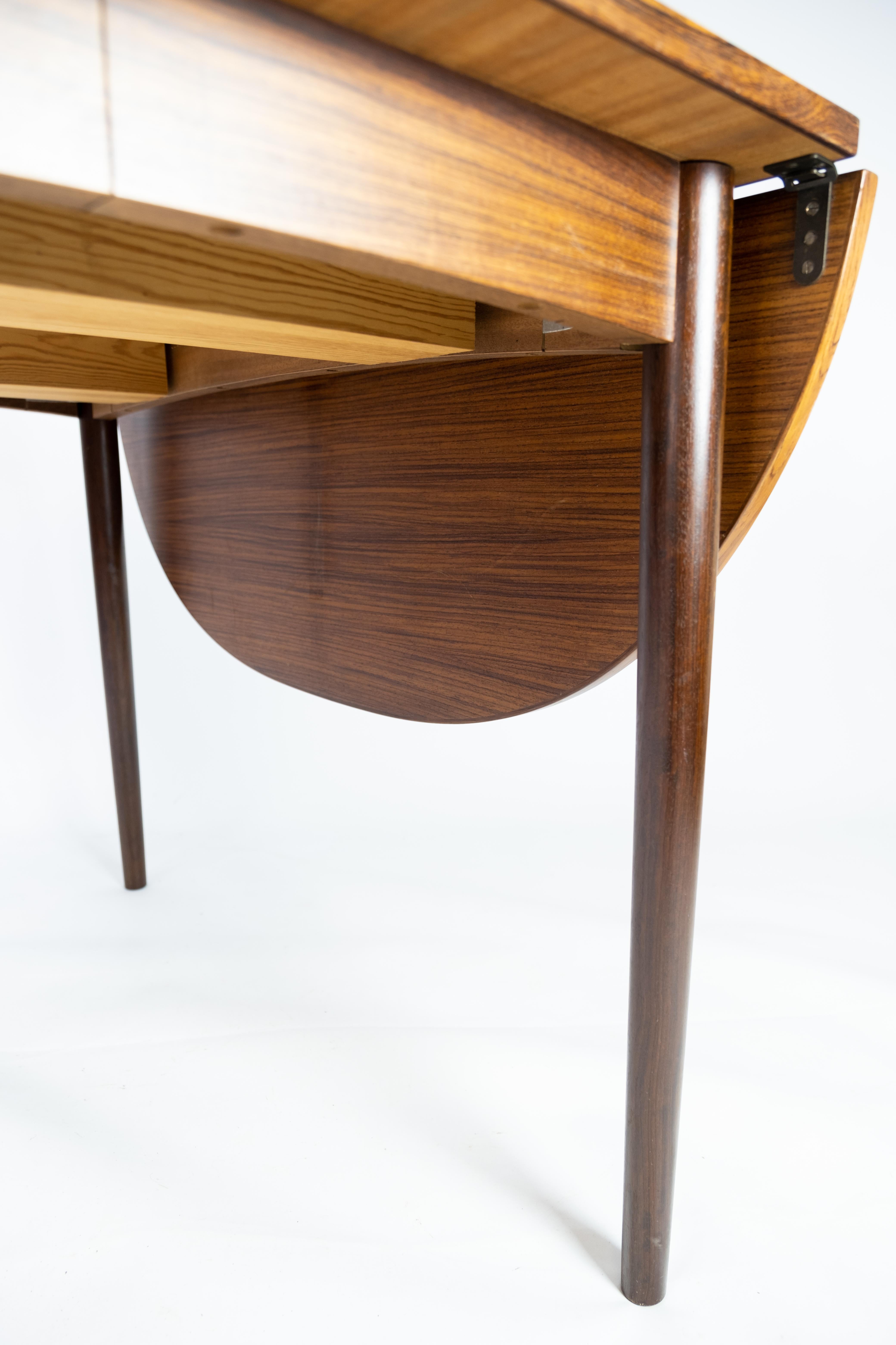 Dining Table with Extension in Rosewood Designed by Arne Vodder from the 1960s 10