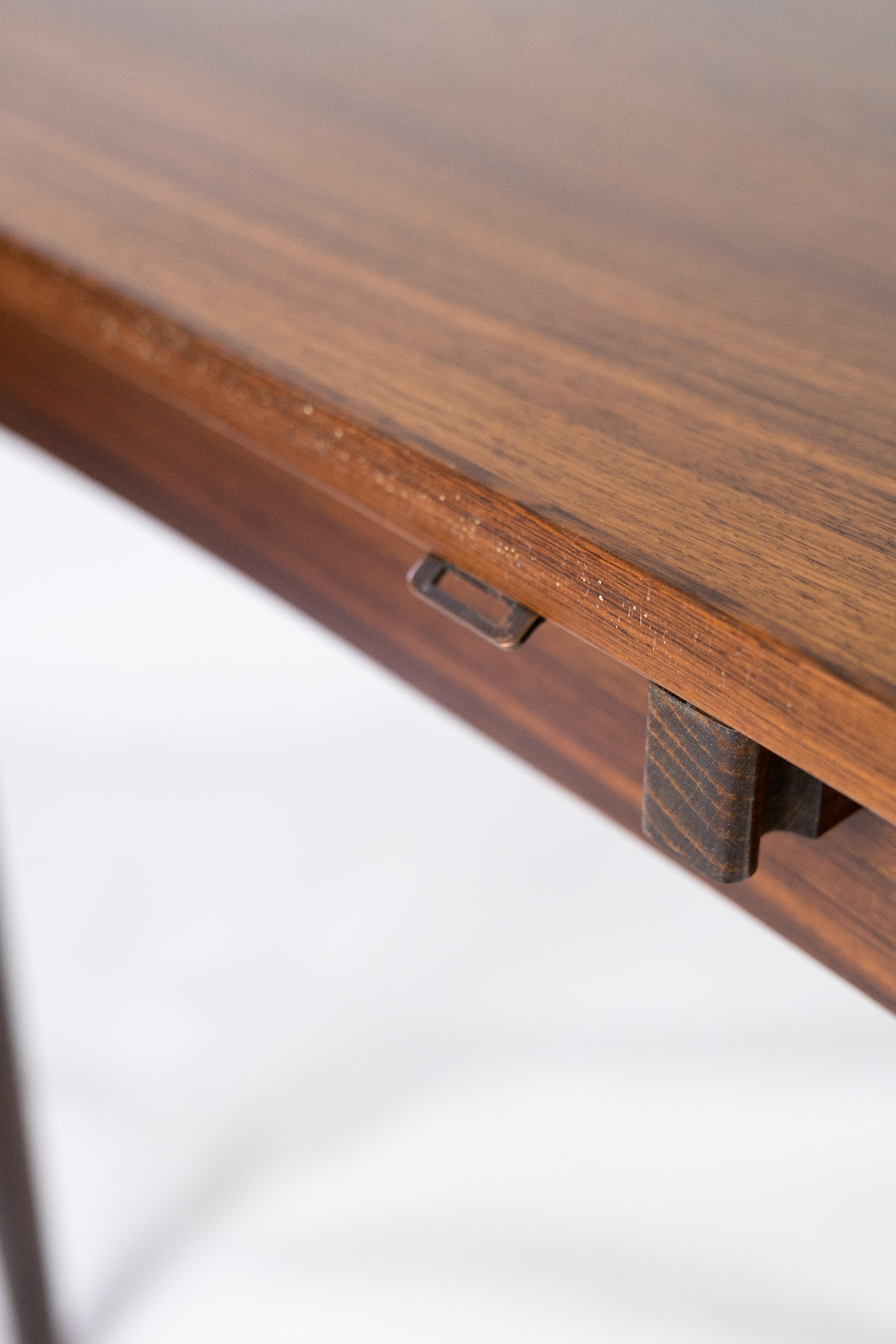 Dining Table with Extension in Rosewood Designed by Arne Vodder from the 1960s 14