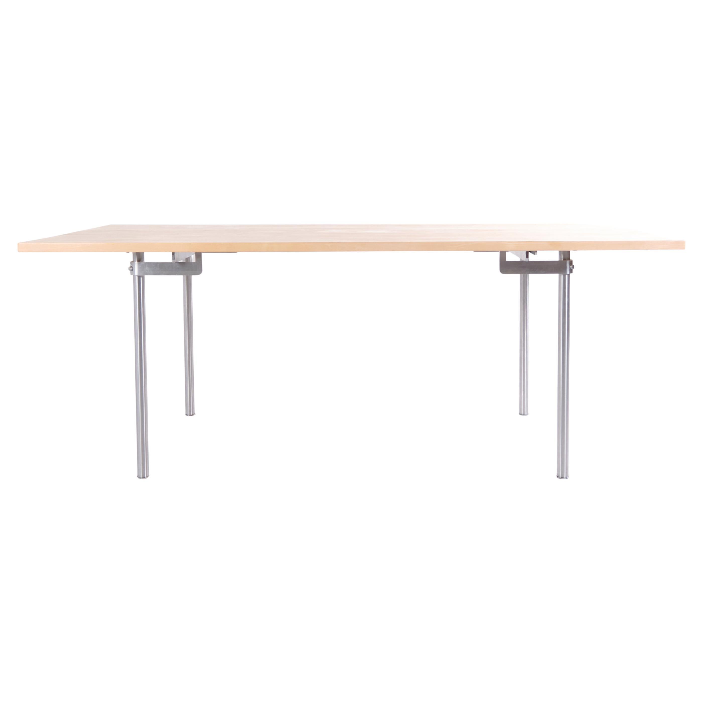 Dining Table With Extension Leaves Model CH318 In Solid Beech By Hans j. Wegner im Angebot