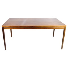 Dining Table With Extension Made In Rosewood By Johannes Andersen From 1960s