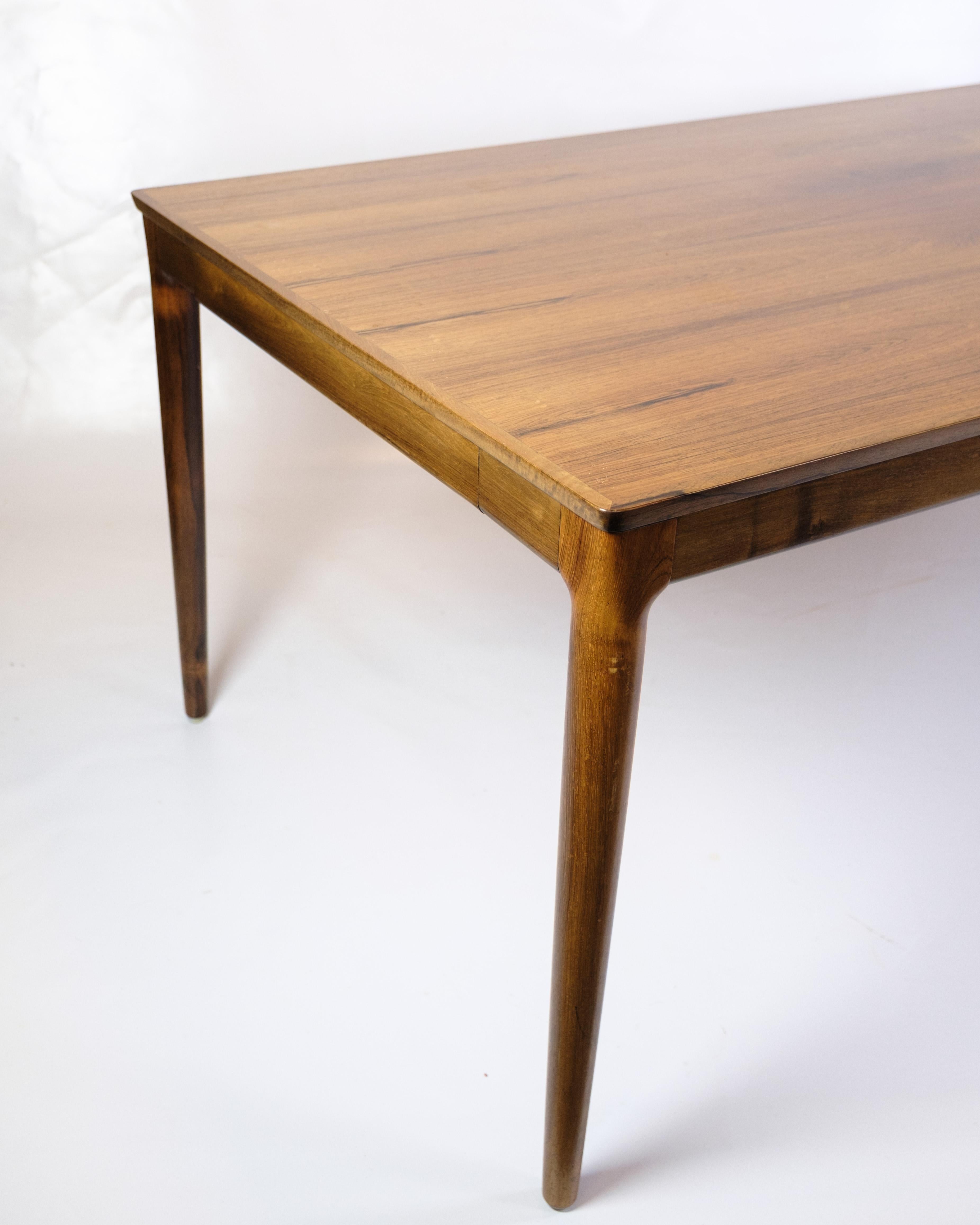 Mesa de comedor extensible de palisandro de Sorø Furniture de los años 60 en venta 3
