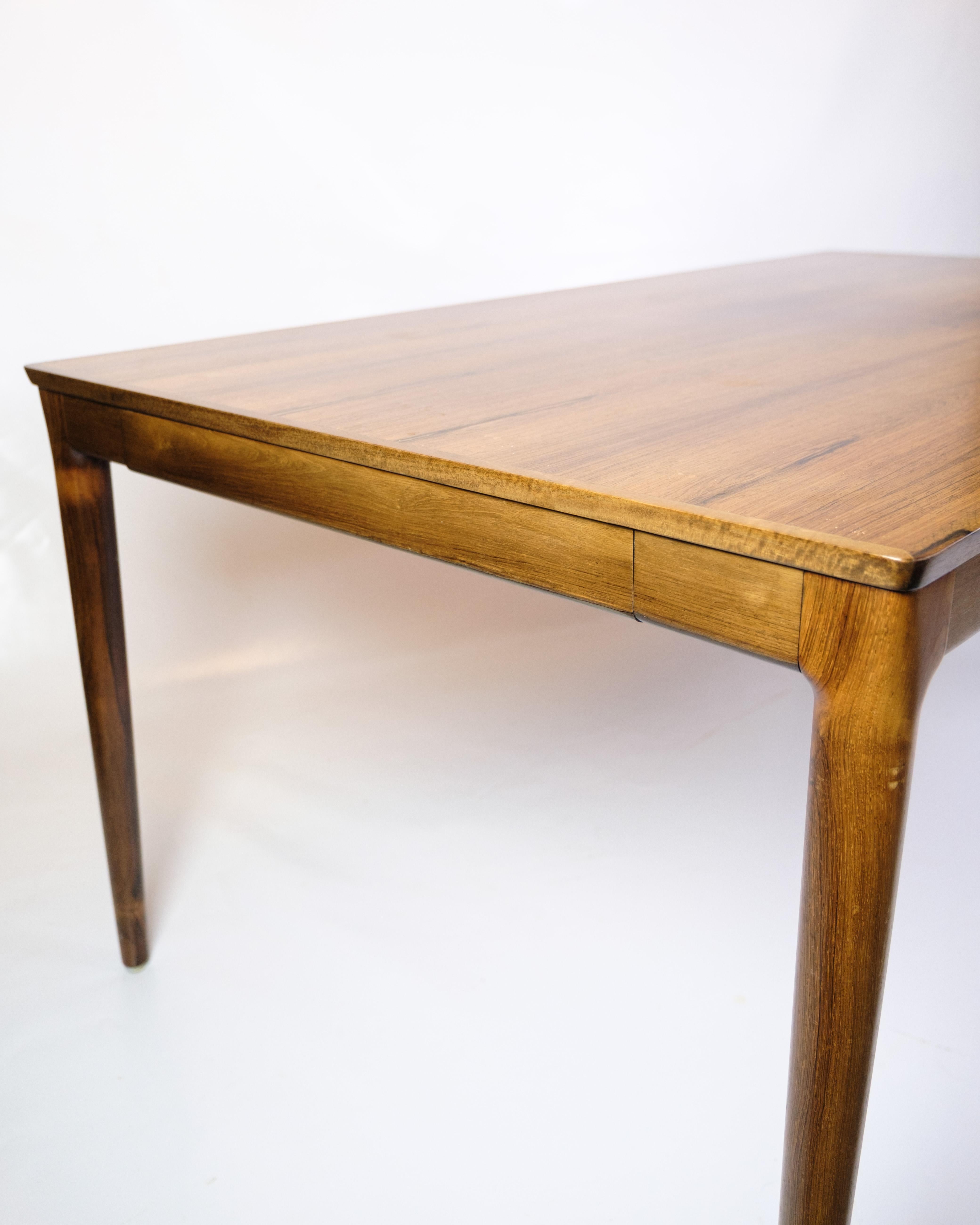 Mesa de comedor extensible de palisandro de Sorø Furniture de los años 60 en venta 4