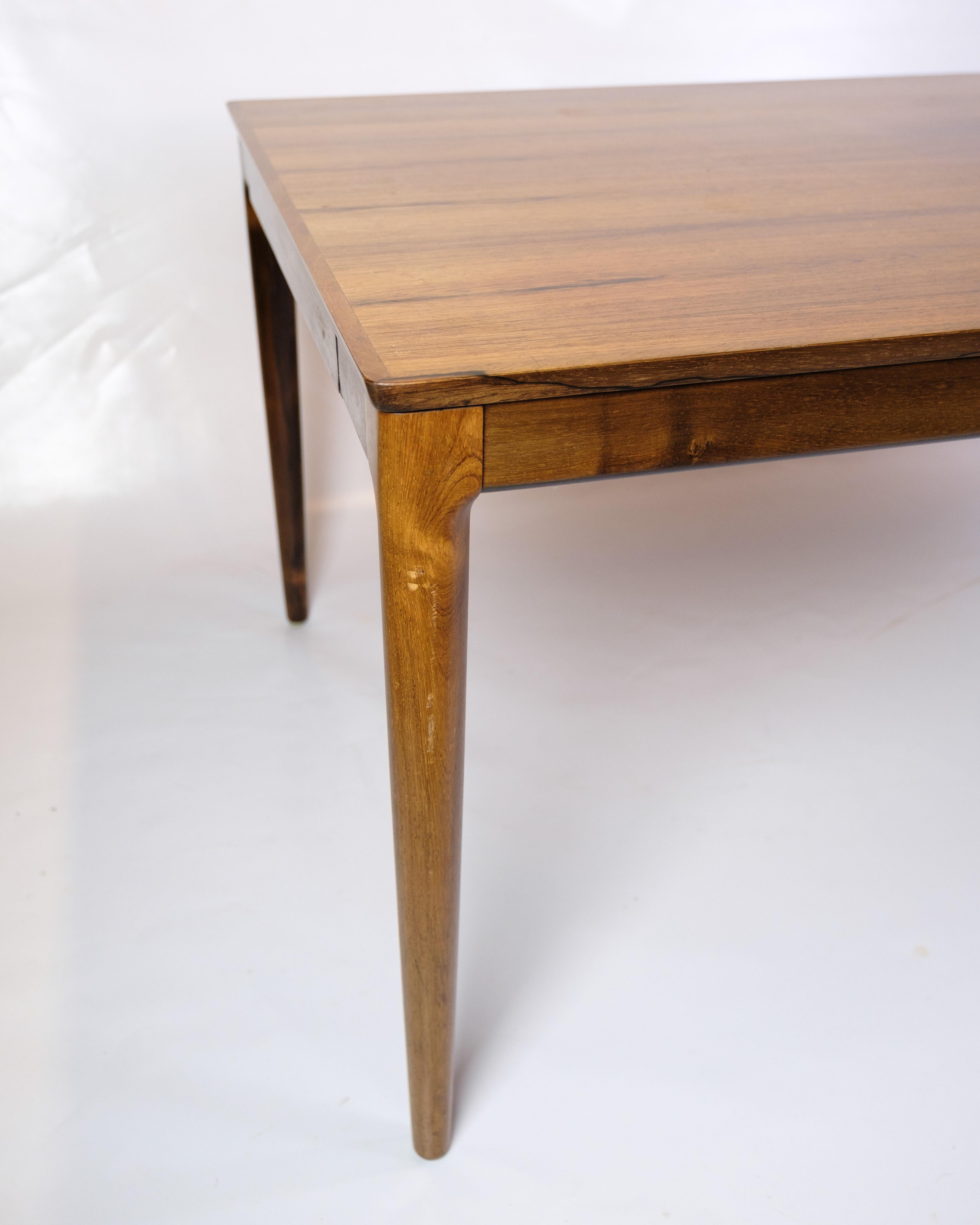 Mesa de comedor extensible de palisandro de Sorø Furniture de los años 60 en Bueno estado para la venta en Lejre, DK