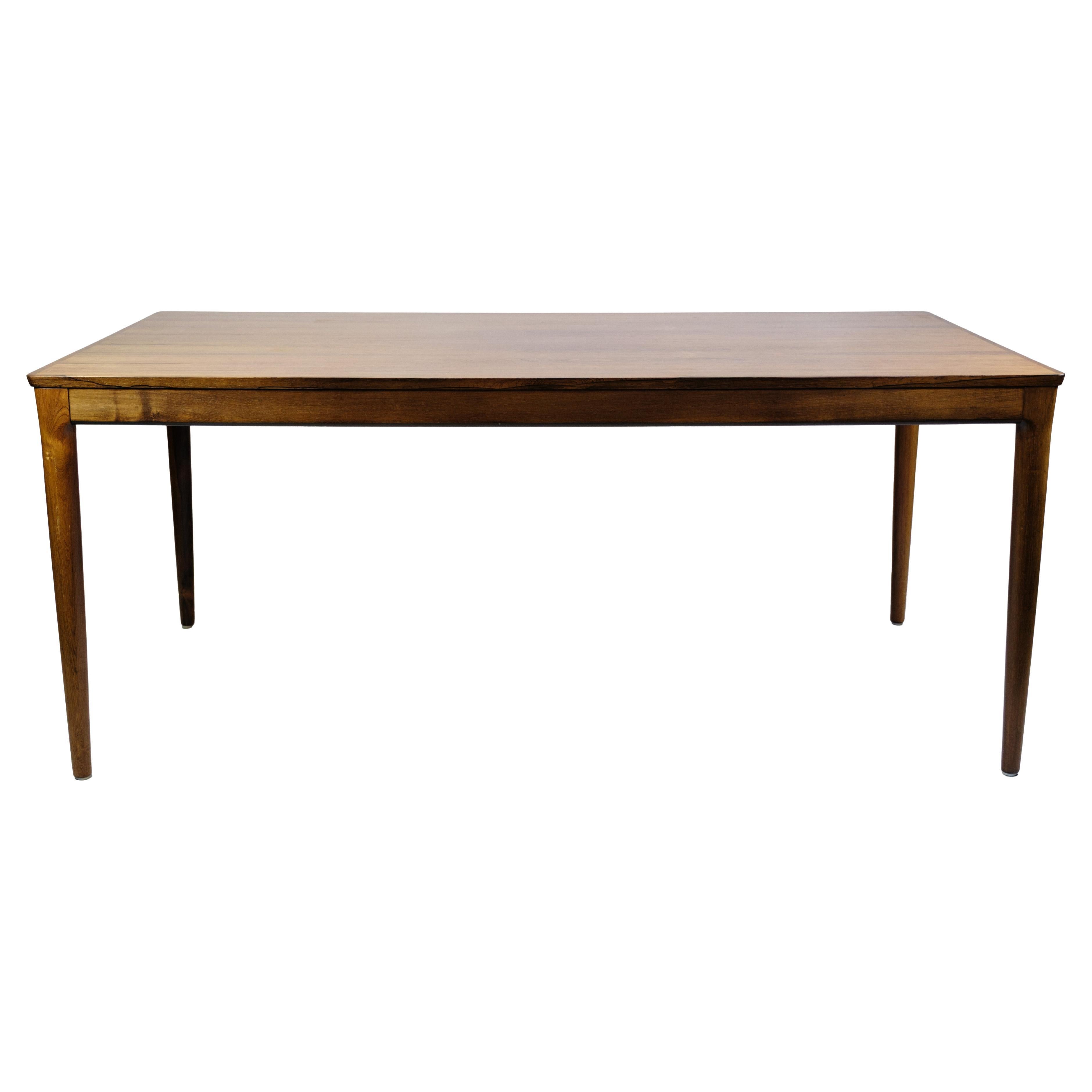 Mesa de comedor extensible de palisandro de Sorø Furniture de los años 60