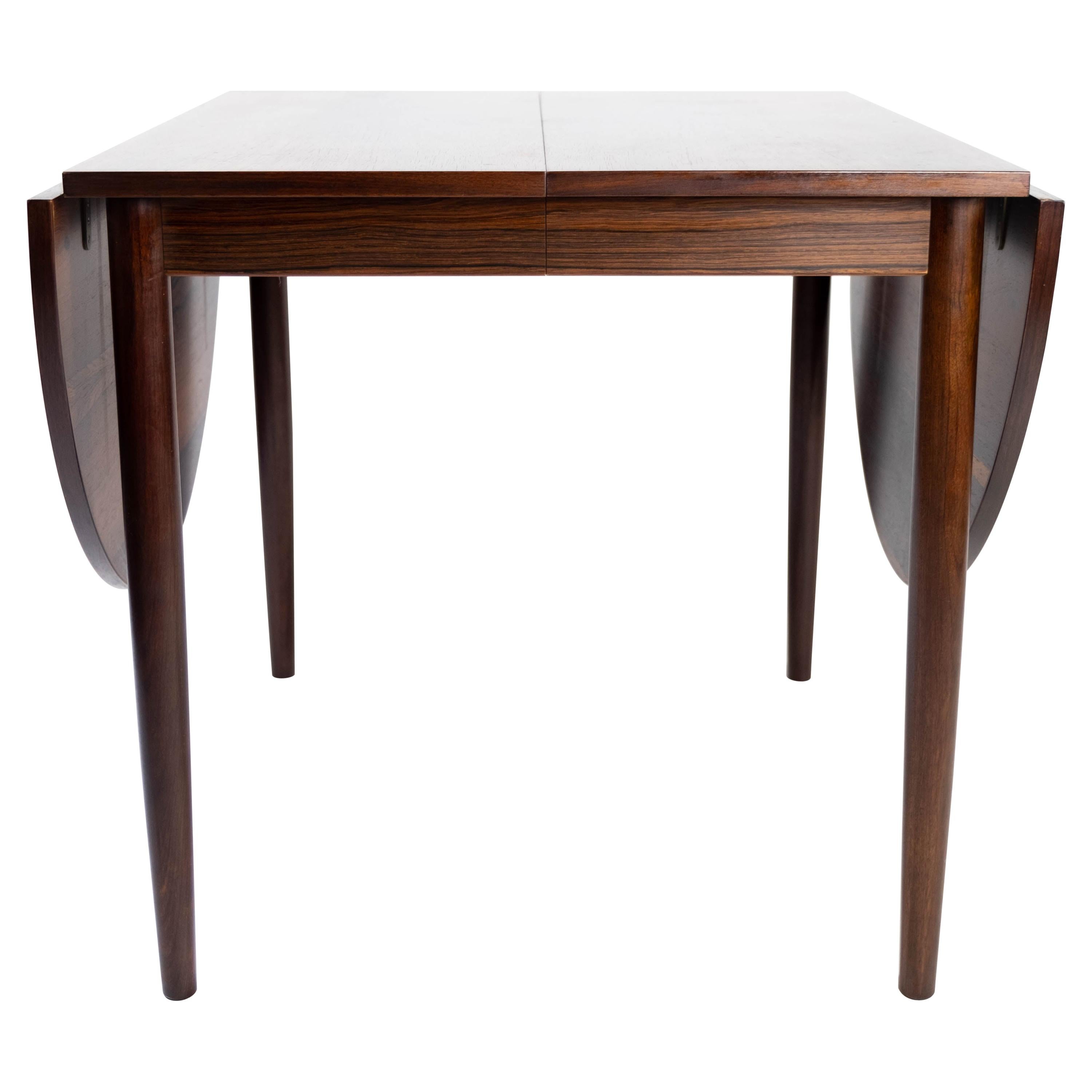 Dining Table with Extensions, in Rosewood Designed by Arne Vodder from the 1960s