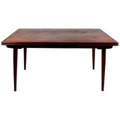 Dining Table with Extensions in Teak Designed by Hans J. Wegner, 1960s