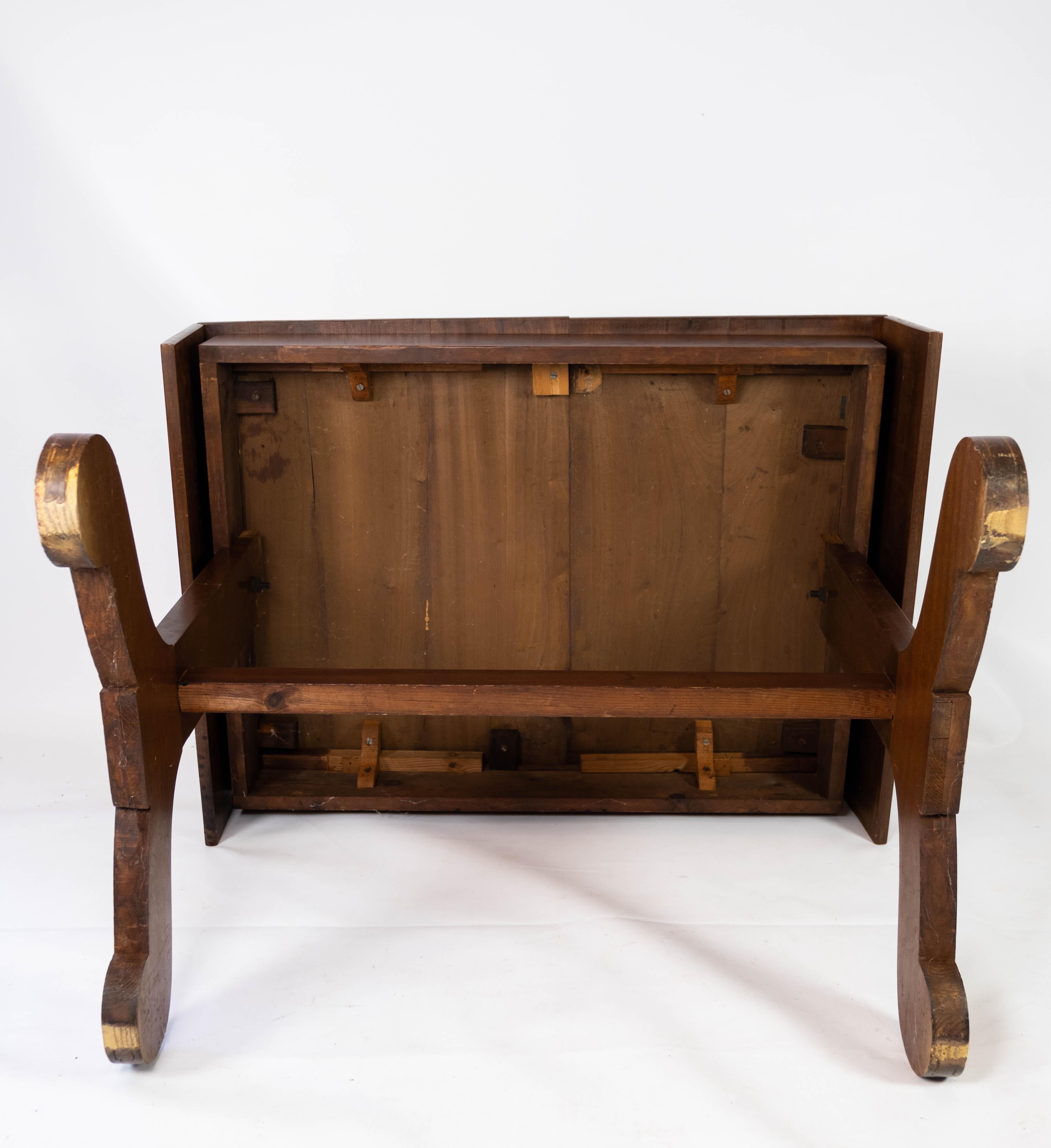 Dining Table with Extensions of Mahogany, 1860s 6