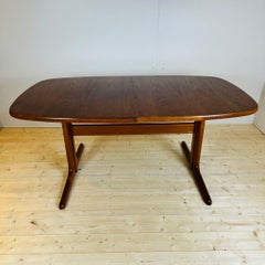 Dining table with extensions, Skovby Møbler, Denmark 1960s