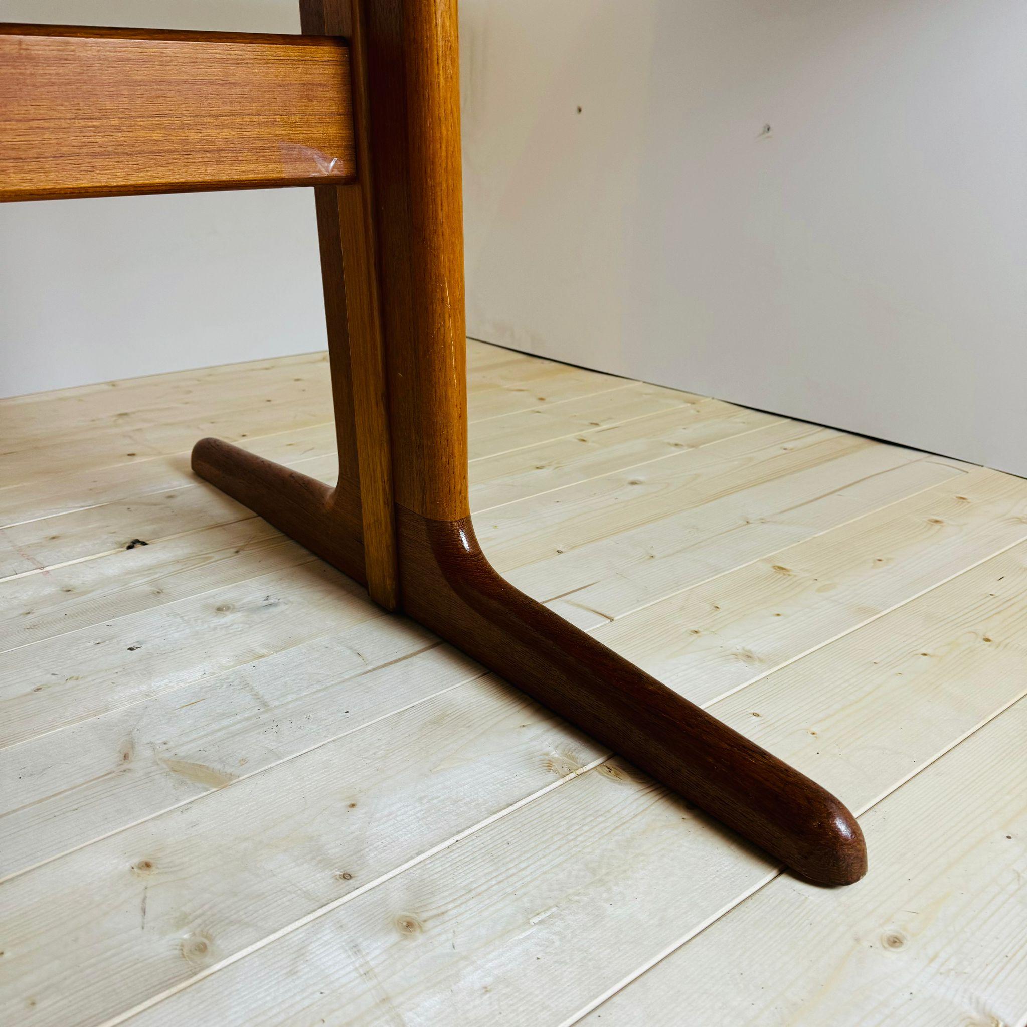 Danish Dining table with extensions, Skovby Møbler, Denmark 1960s