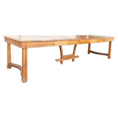 Used Dining Table with Extentions  Art Nouveau Period, France