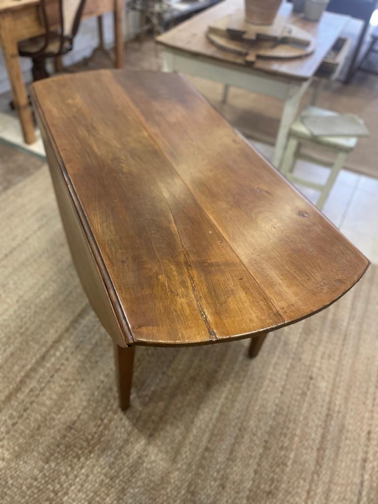 French Provincial Dining Table with Folding Wings