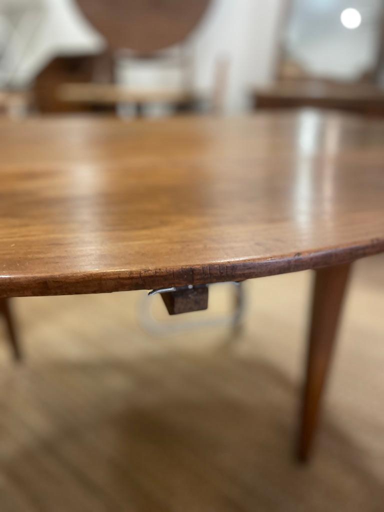 20th Century Dining Table with Folding Wings