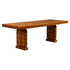 Dining Table with Game Surface attr. to Paolo Buffa, Italy , 1940's