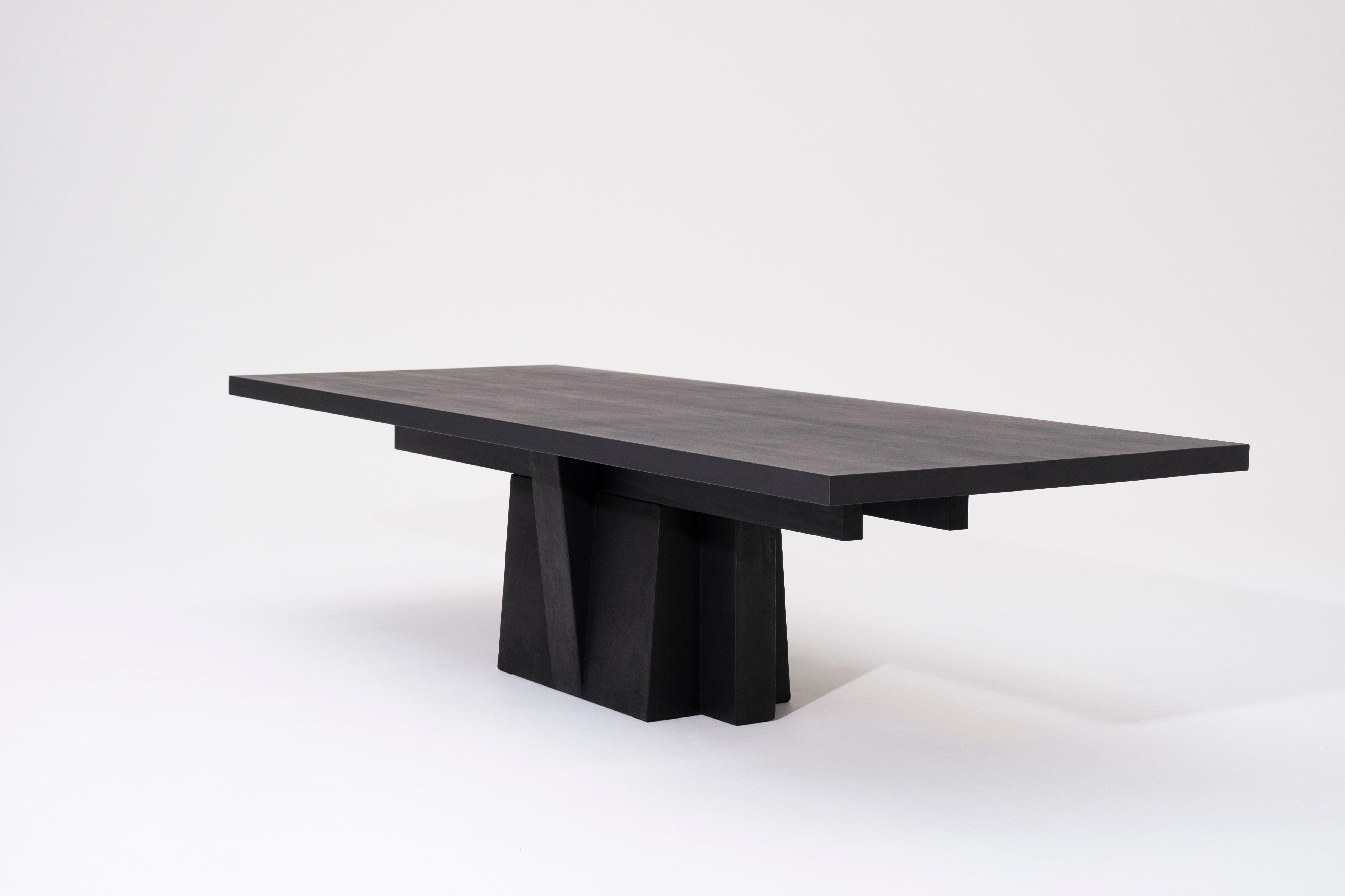 Belge table à manger Wood Wood et métal 032025 Arno Declercq en vente