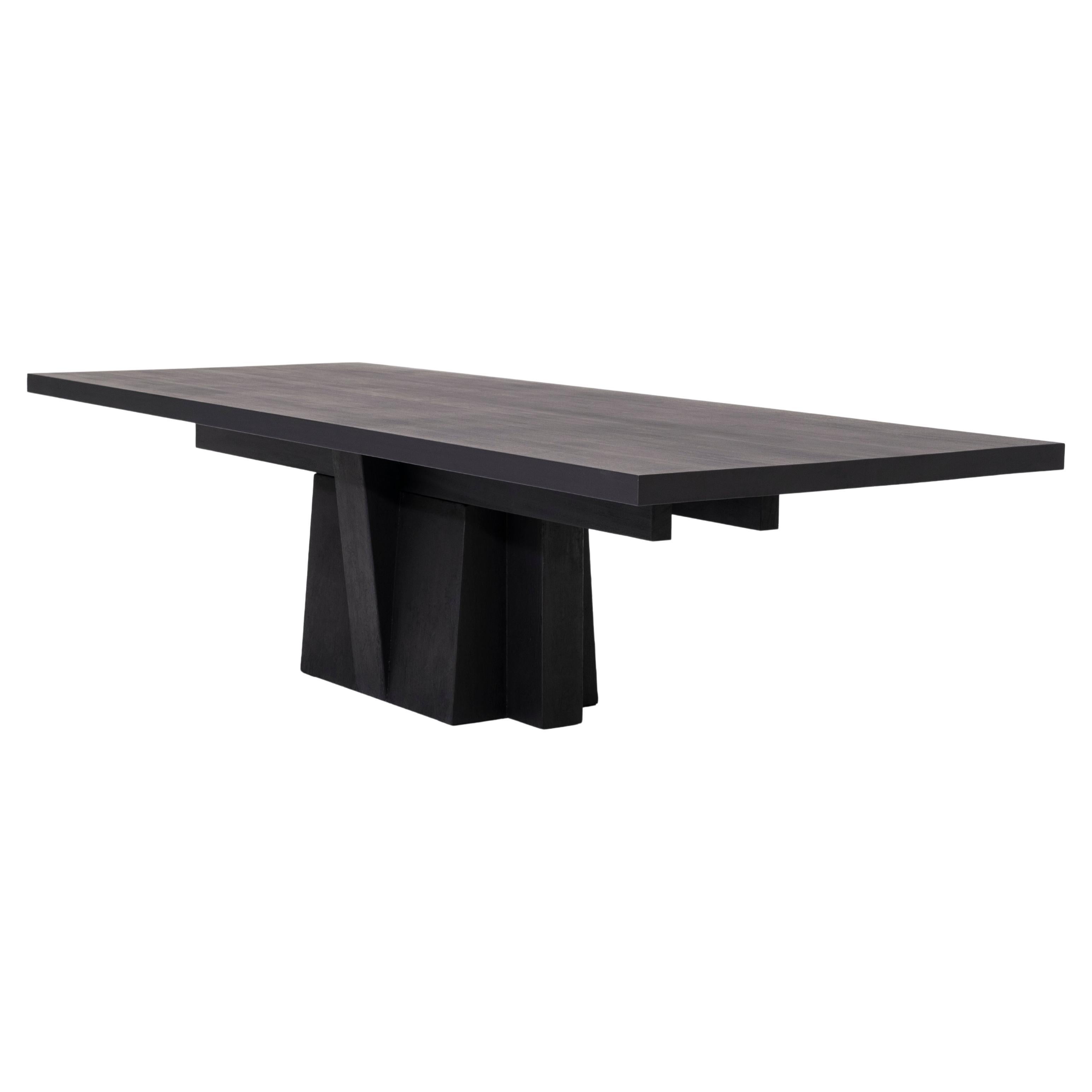 table à manger Wood Wood et métal 032025 Arno Declercq en vente