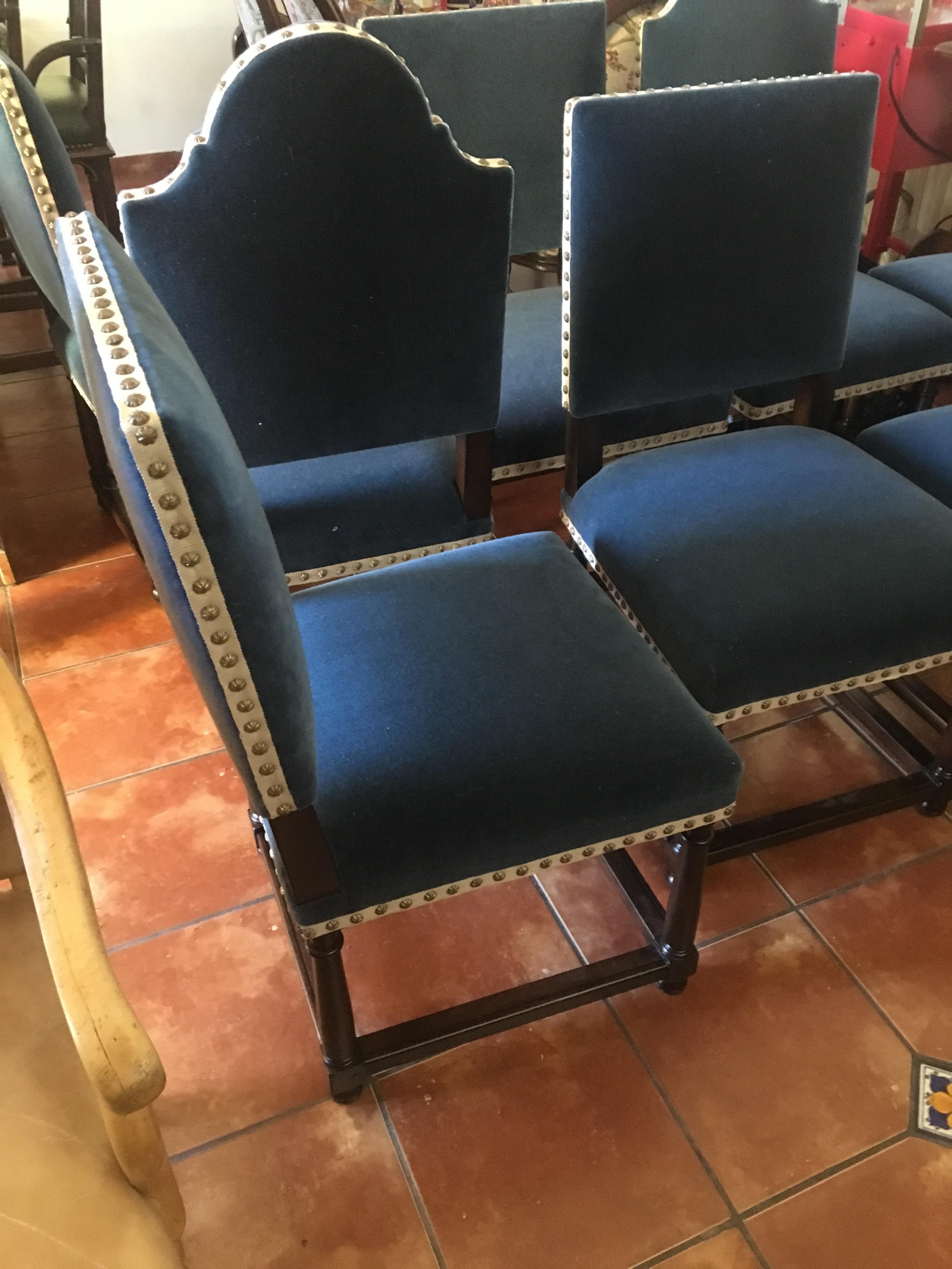 Dining XVIII Century Style Chair  In New Condition For Sale In Ballard, CA