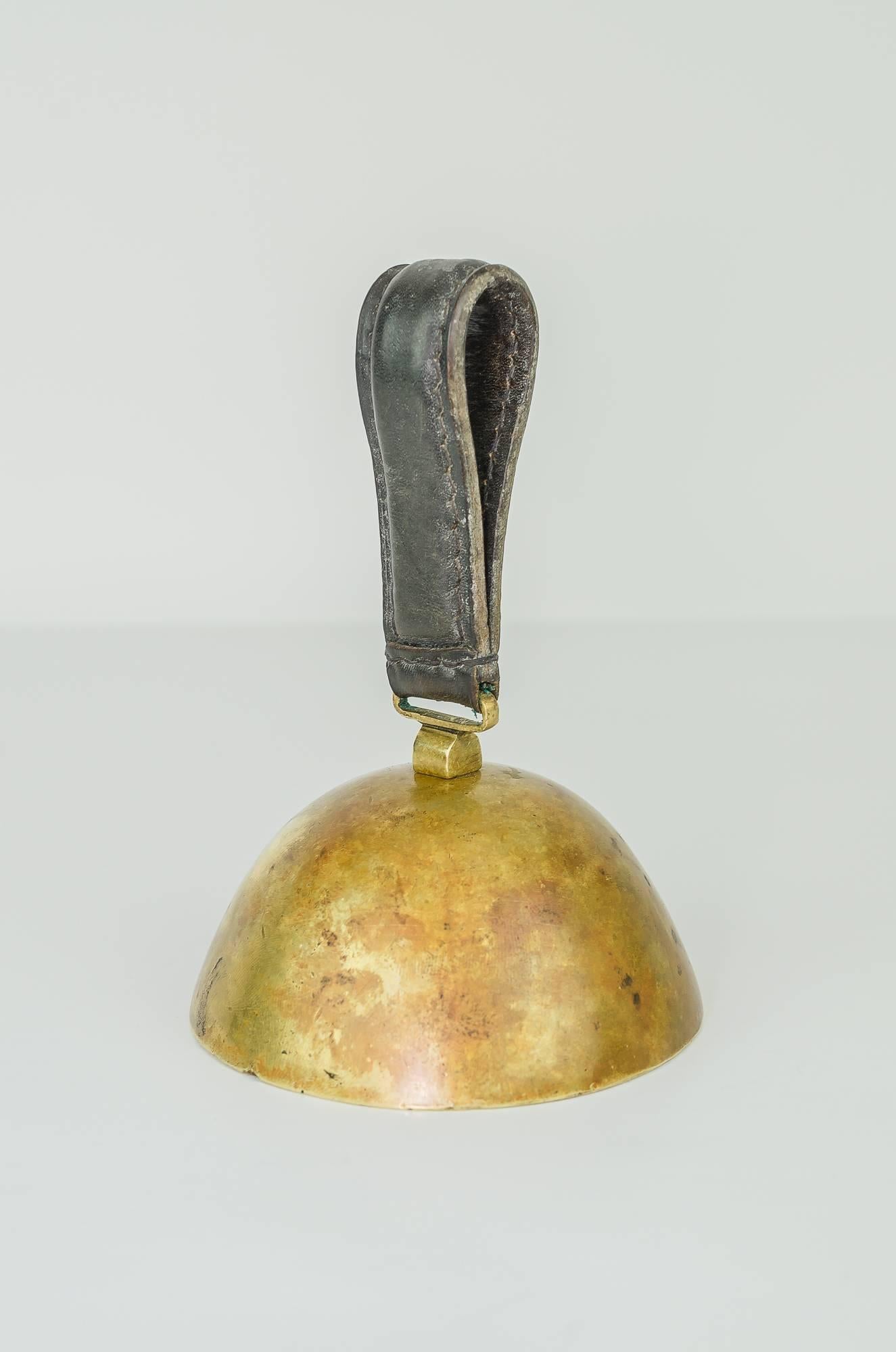 Mid-20th Century Dinner Bell Signed by Auböck For Sale