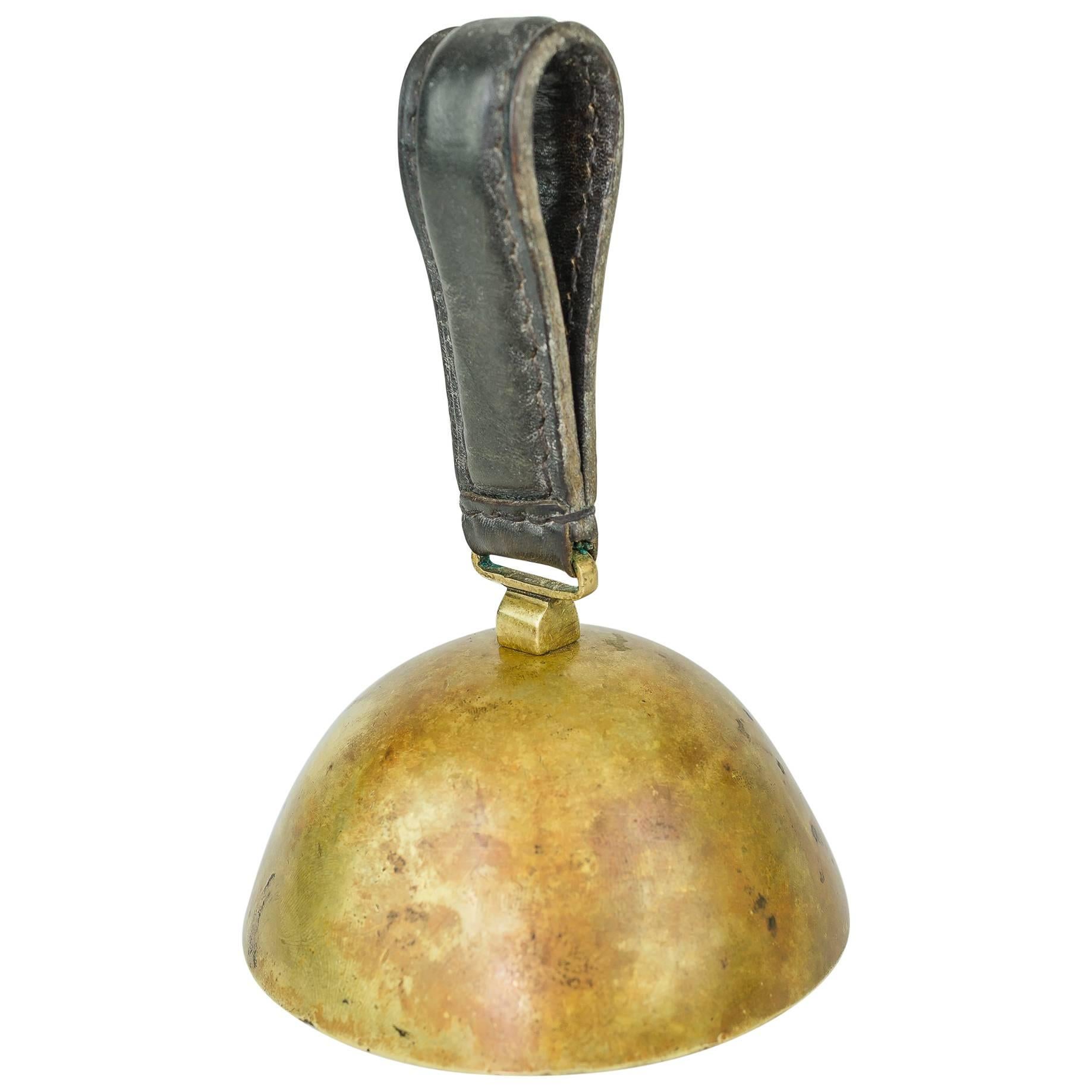 Dinner Bell Signed by Auböck For Sale